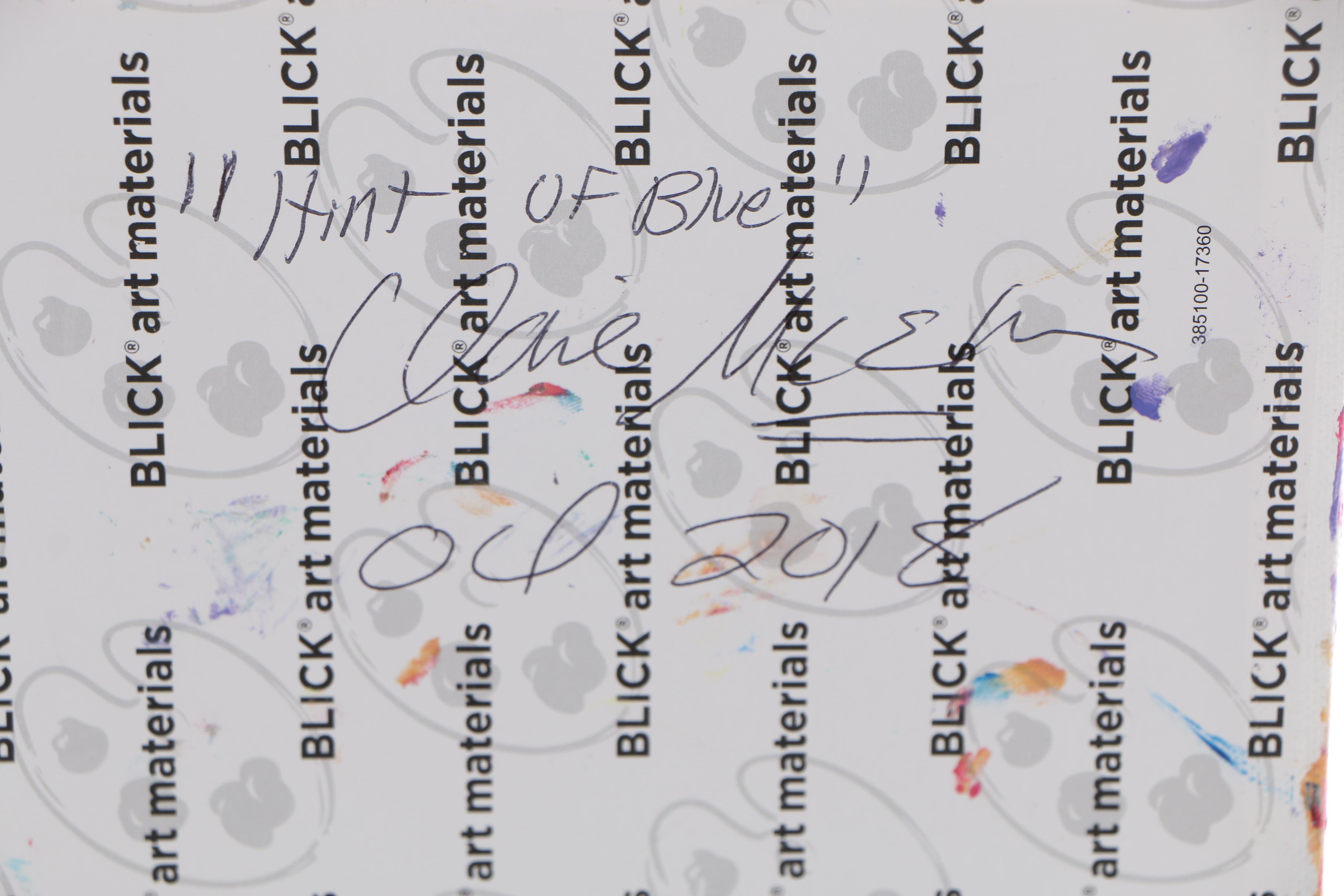 Claire McElveen Oil Painting "Hint of Blue"