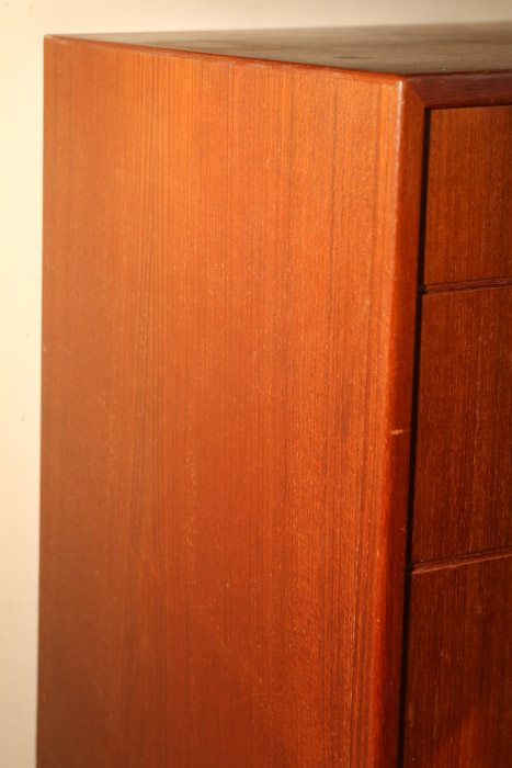 Danish Modern Teak Chest of Drawers by Falster, Mid-20th Century