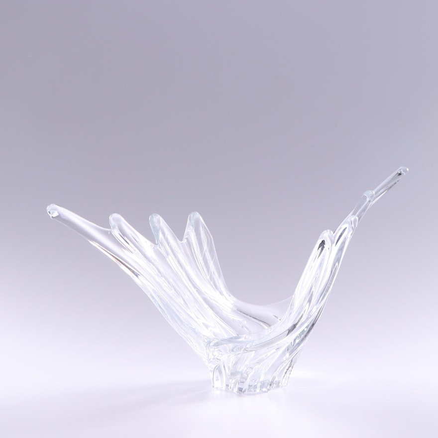 Vannes Crystal Centerpiece Bowl