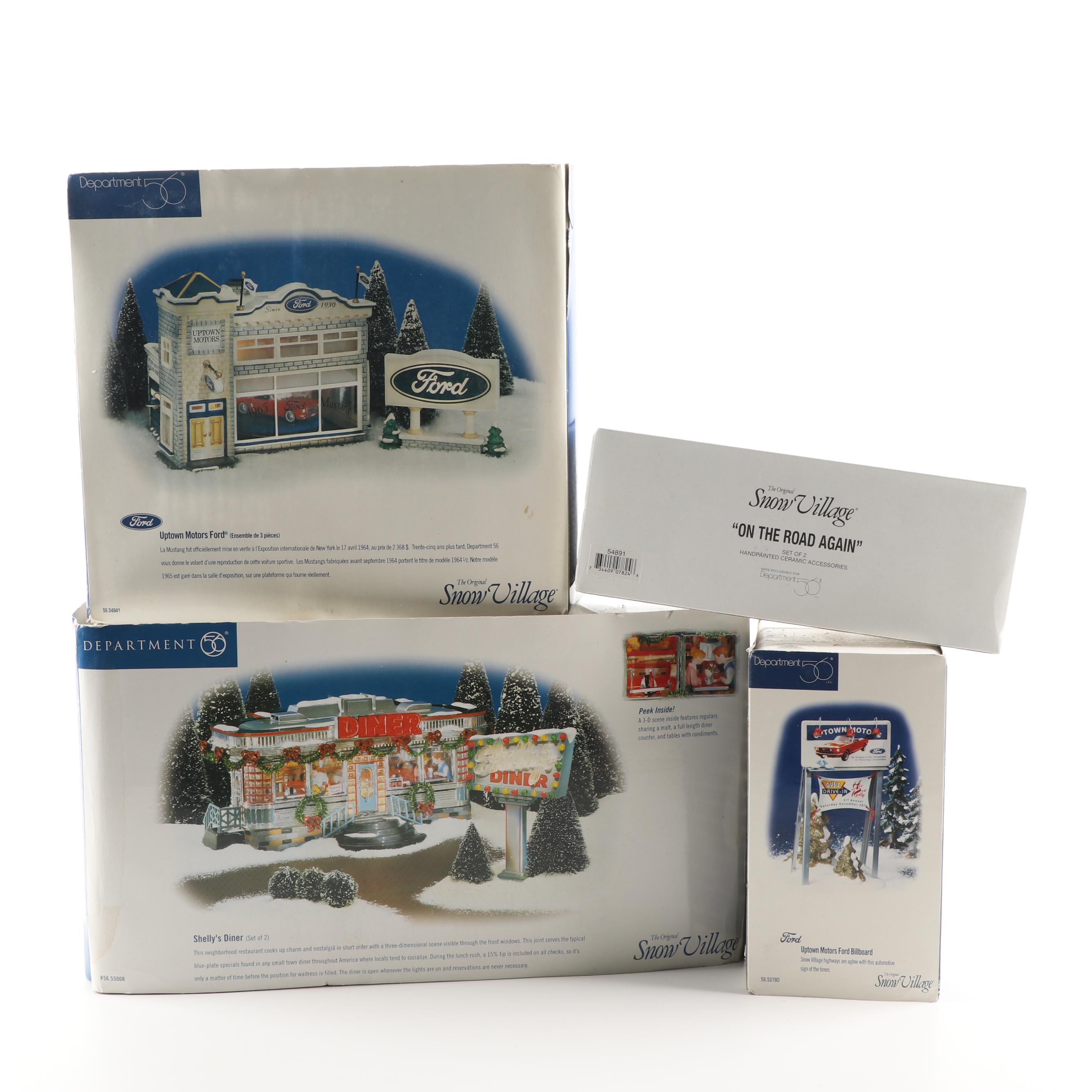 Department 56 "The Original Snow Village" Christmas Village Buildings
