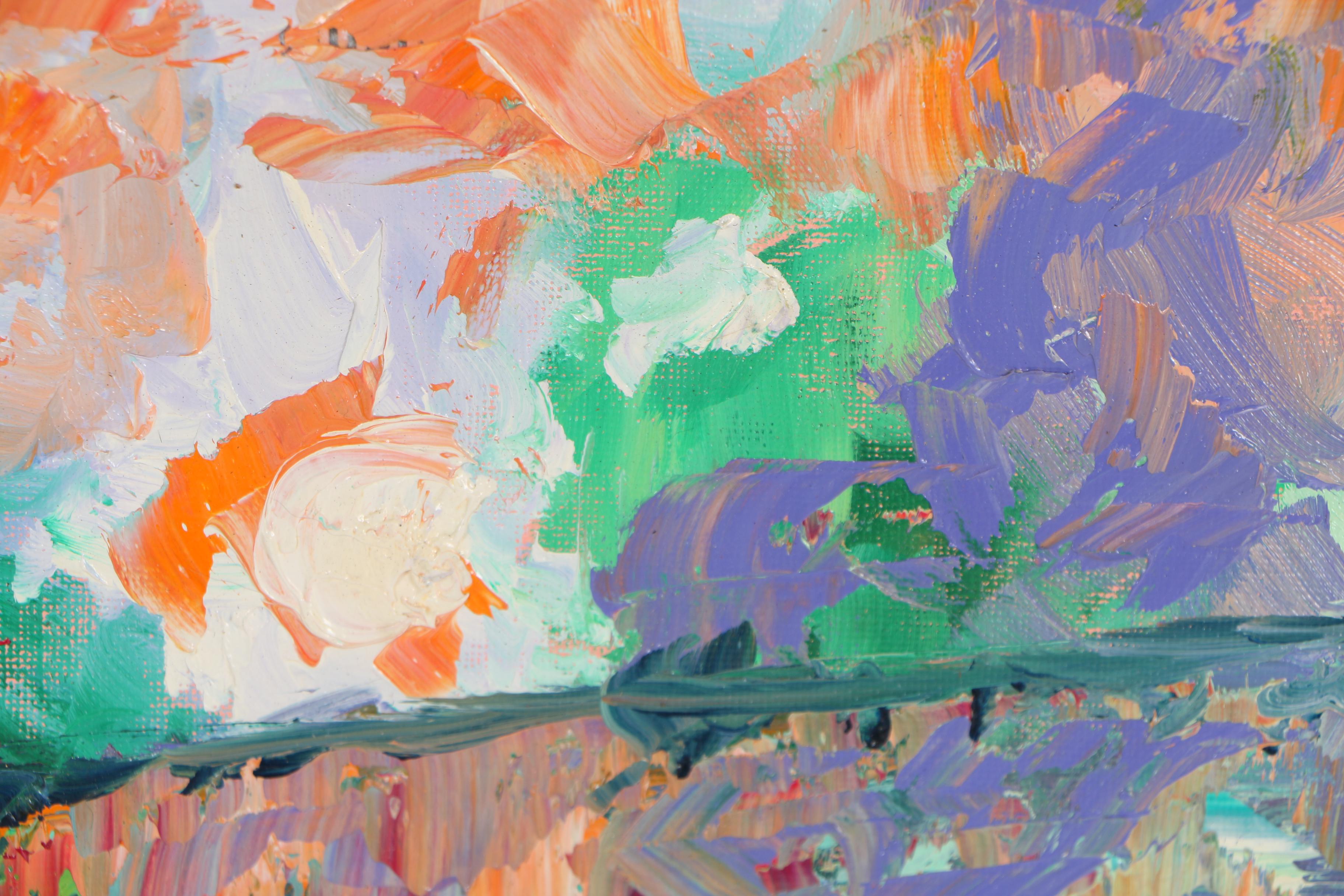 Claire McElveen Oil Painting "Orange Morning Light"