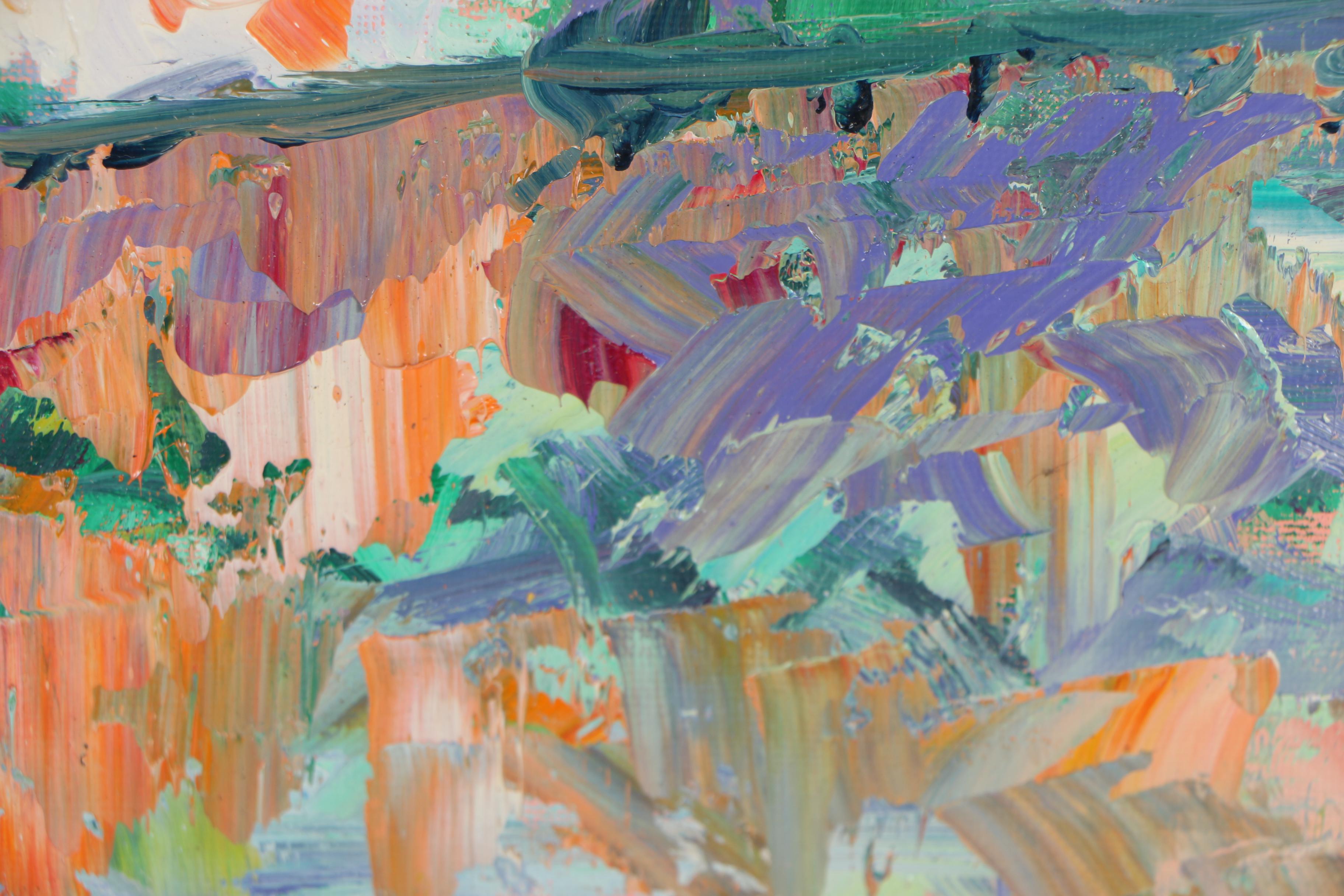 Claire McElveen Oil Painting "Orange Morning Light"