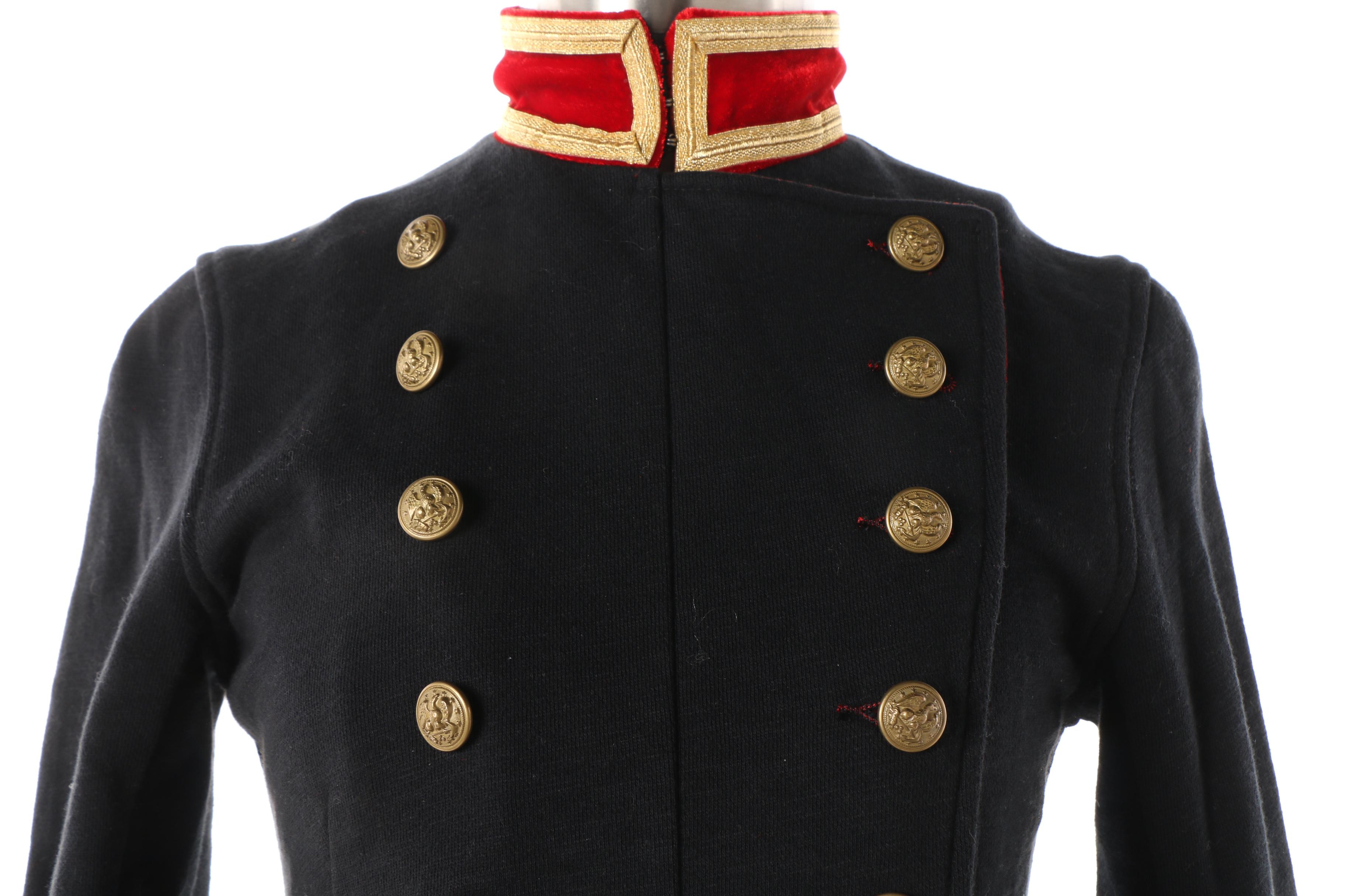 Women's Denim & Supply Ralph Lauren Black Military Style Jacket