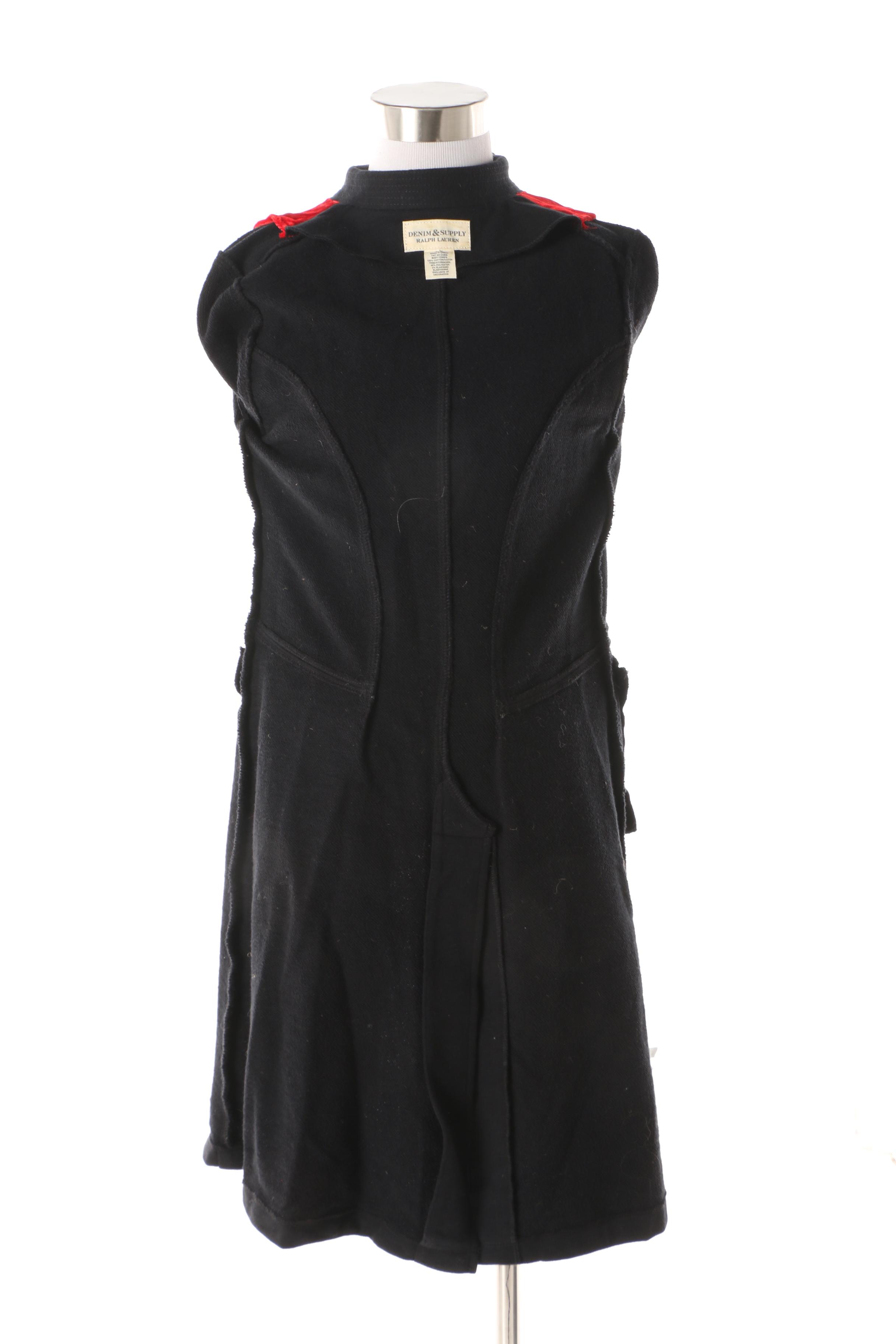 Women's Denim & Supply Ralph Lauren Black Military Style Jacket