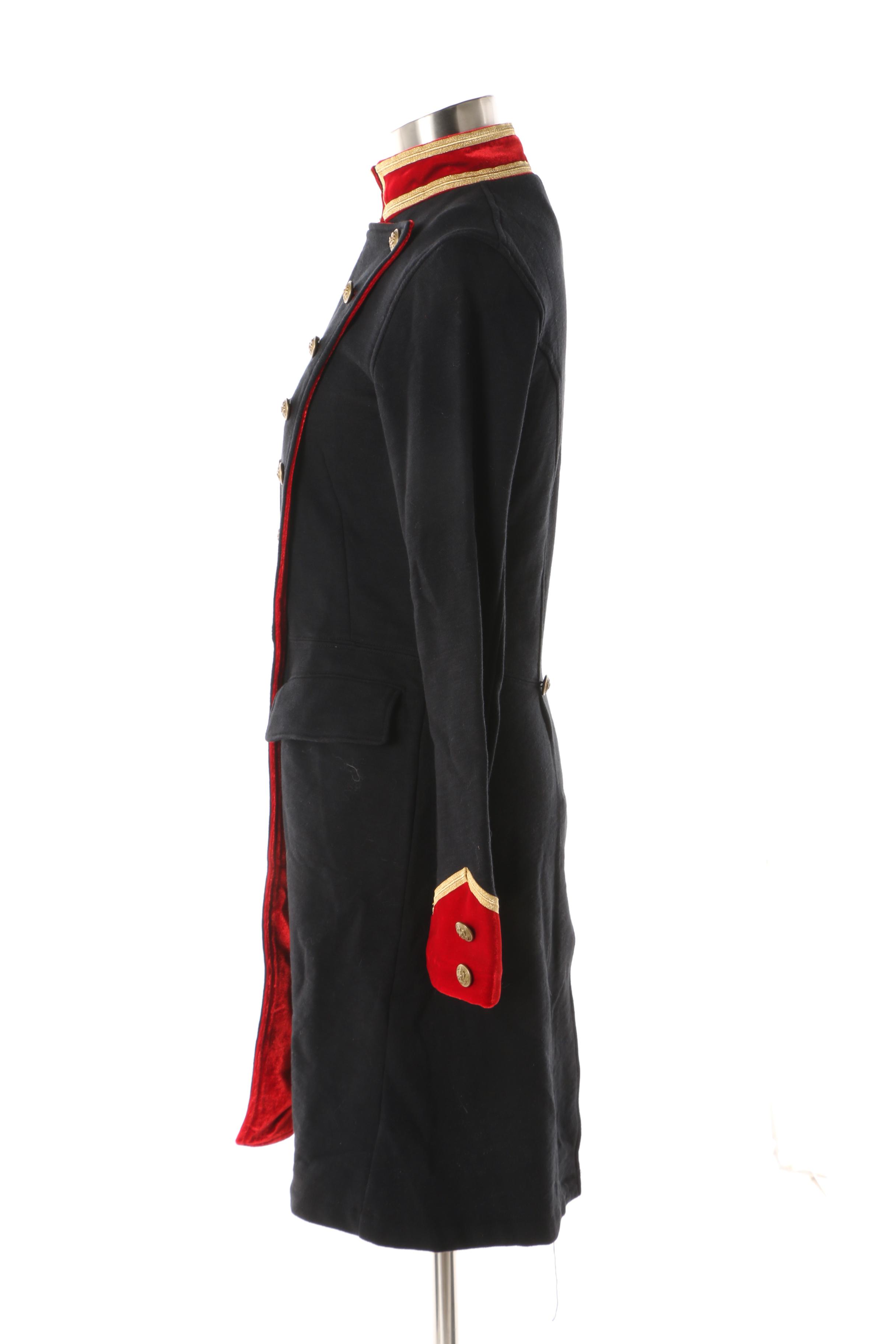 Women's Denim & Supply Ralph Lauren Black Military Style Jacket