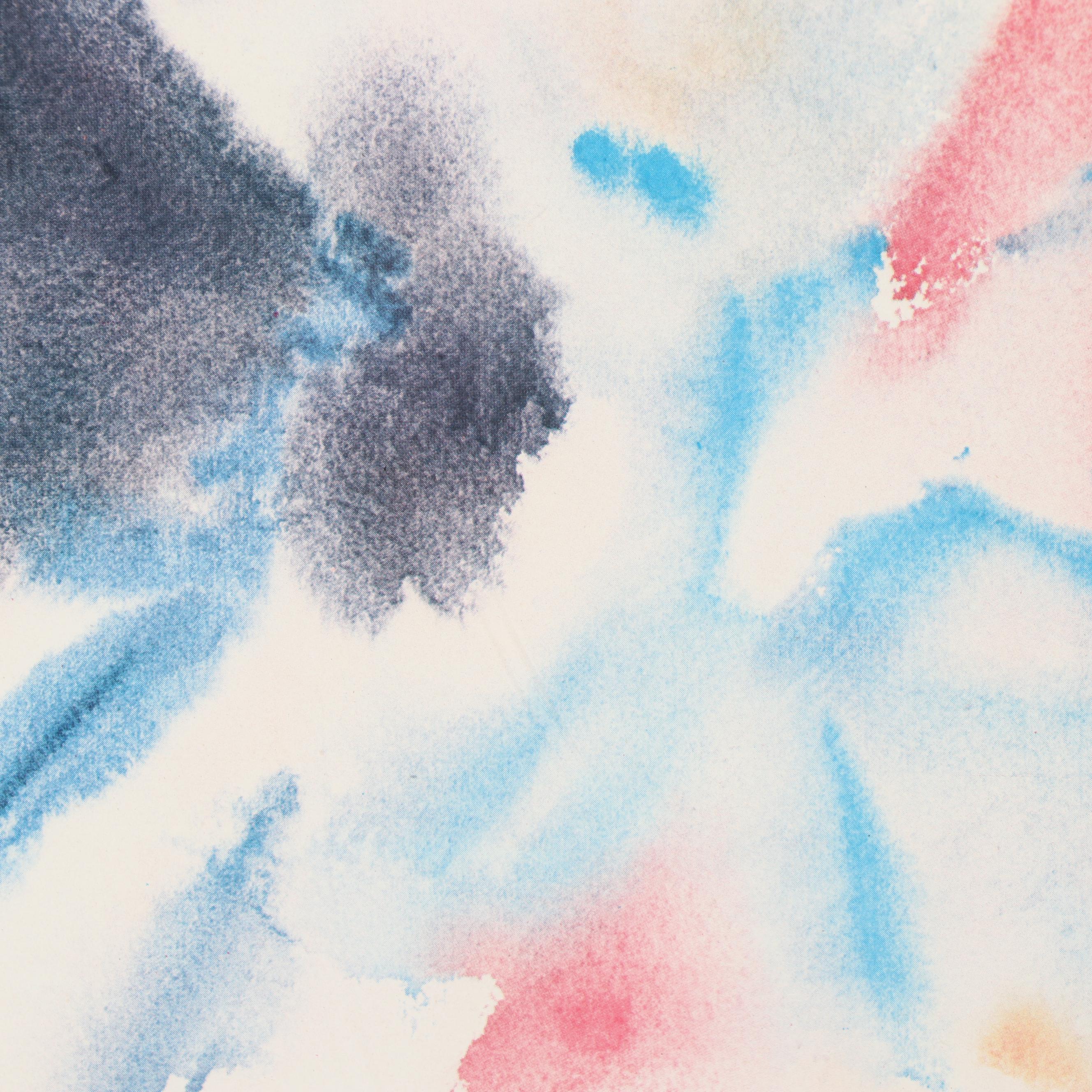 Wang Lan Offset Lithograph of Chinese Opera Characters