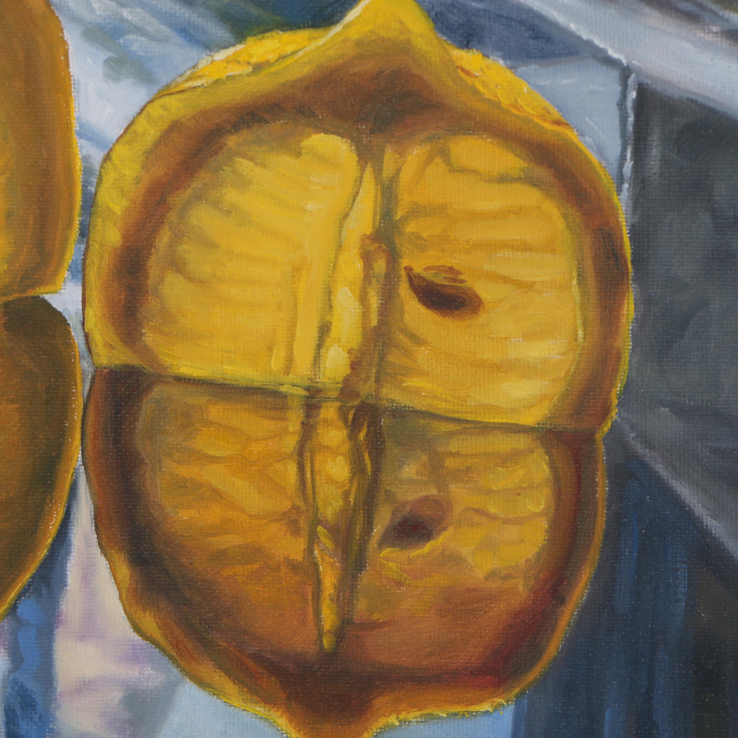 Peter Lentini Still Life Oil Painting "Pips"