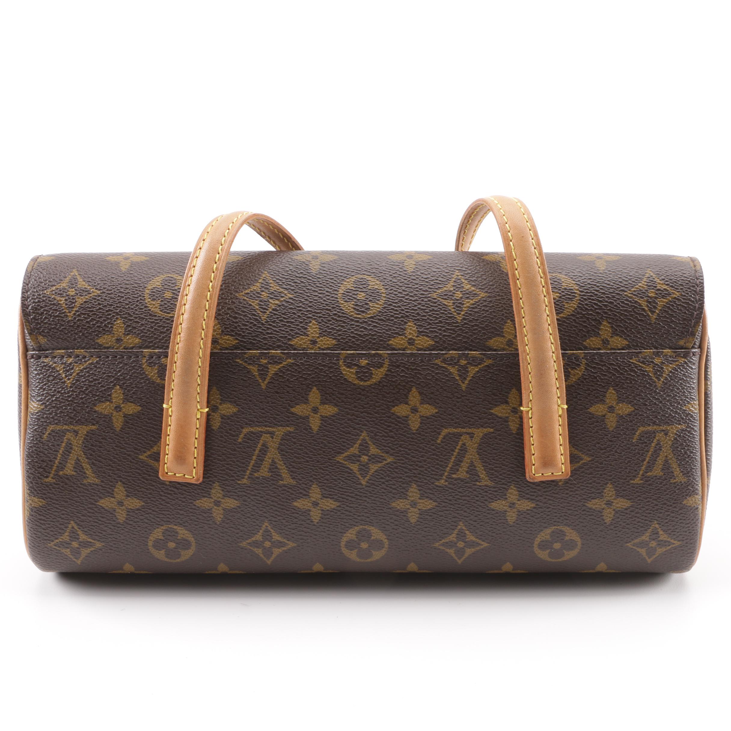 2002 Louis Vuitton Paris Monogram Canvas Sonatine Bag