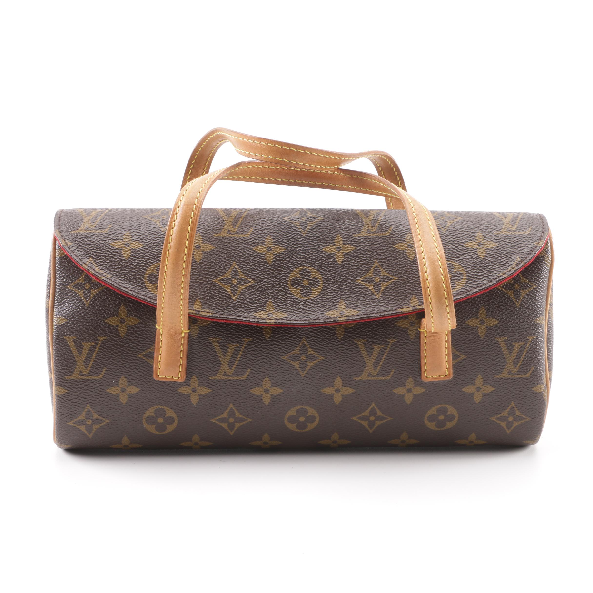 2002 Louis Vuitton Paris Monogram Canvas Sonatine Bag