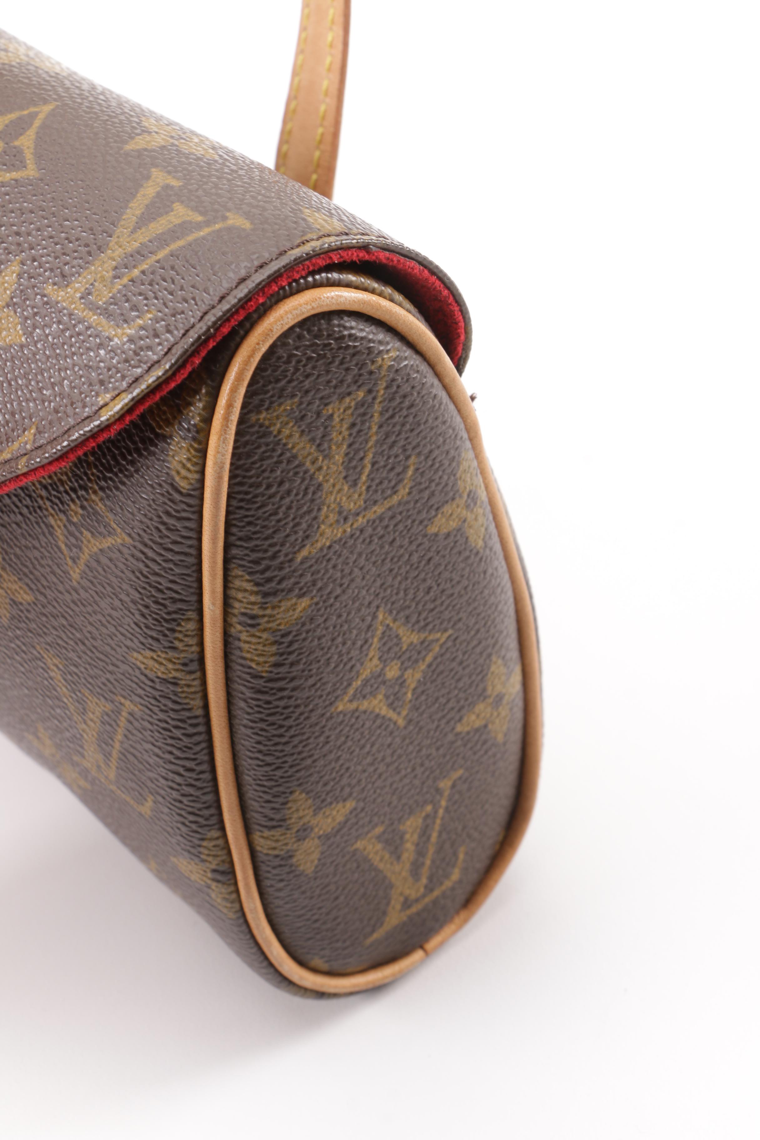 2002 Louis Vuitton Paris Monogram Canvas Sonatine Bag