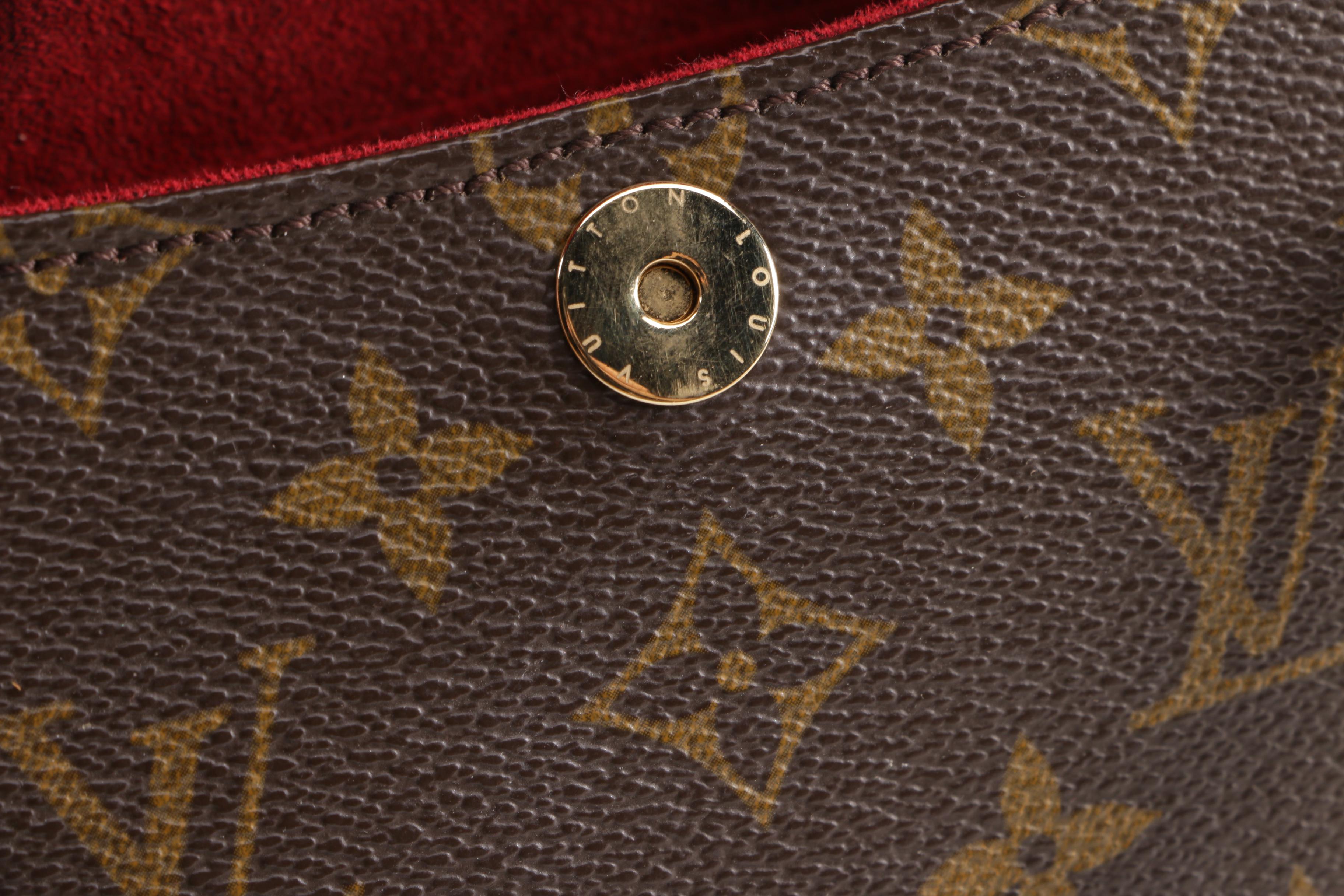 2002 Louis Vuitton Paris Monogram Canvas Sonatine Bag