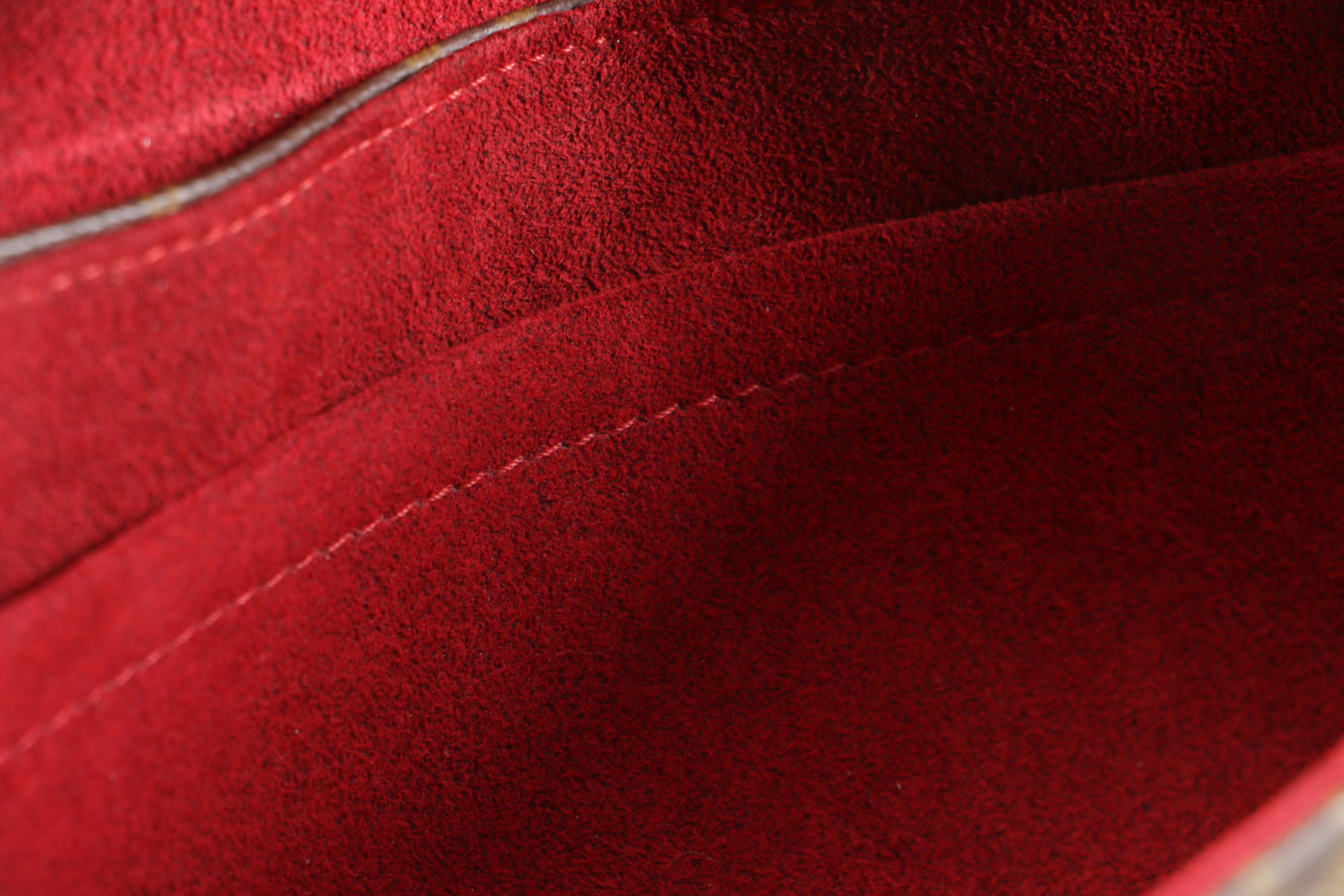 2002 Louis Vuitton Paris Monogram Canvas Sonatine Bag