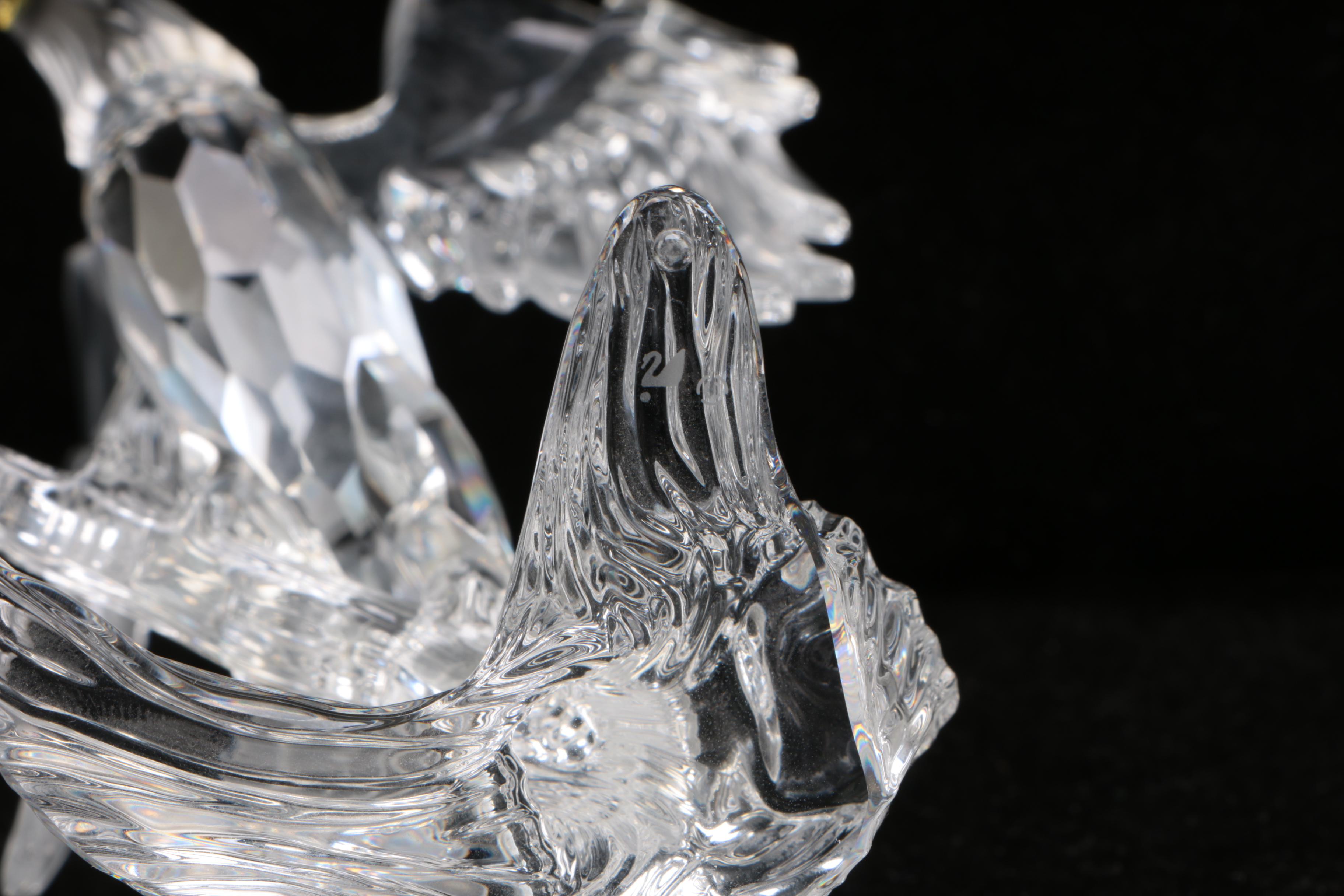 Swarovski Crystal "Bald Eagle" Figurine, 2011