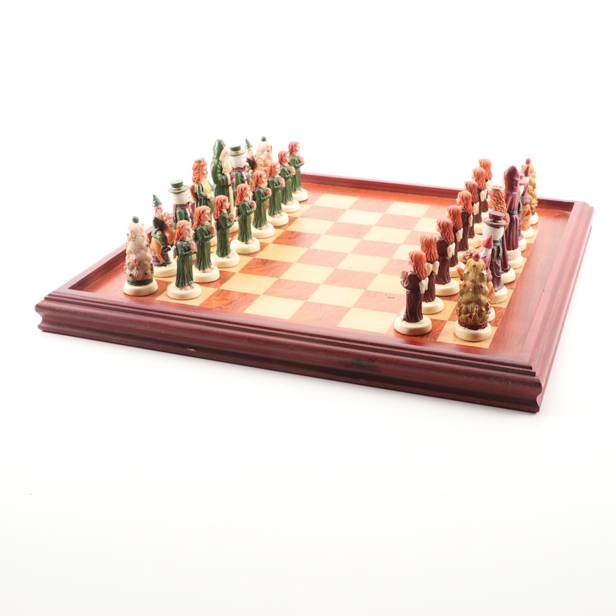 Holiday Themed Chess Set