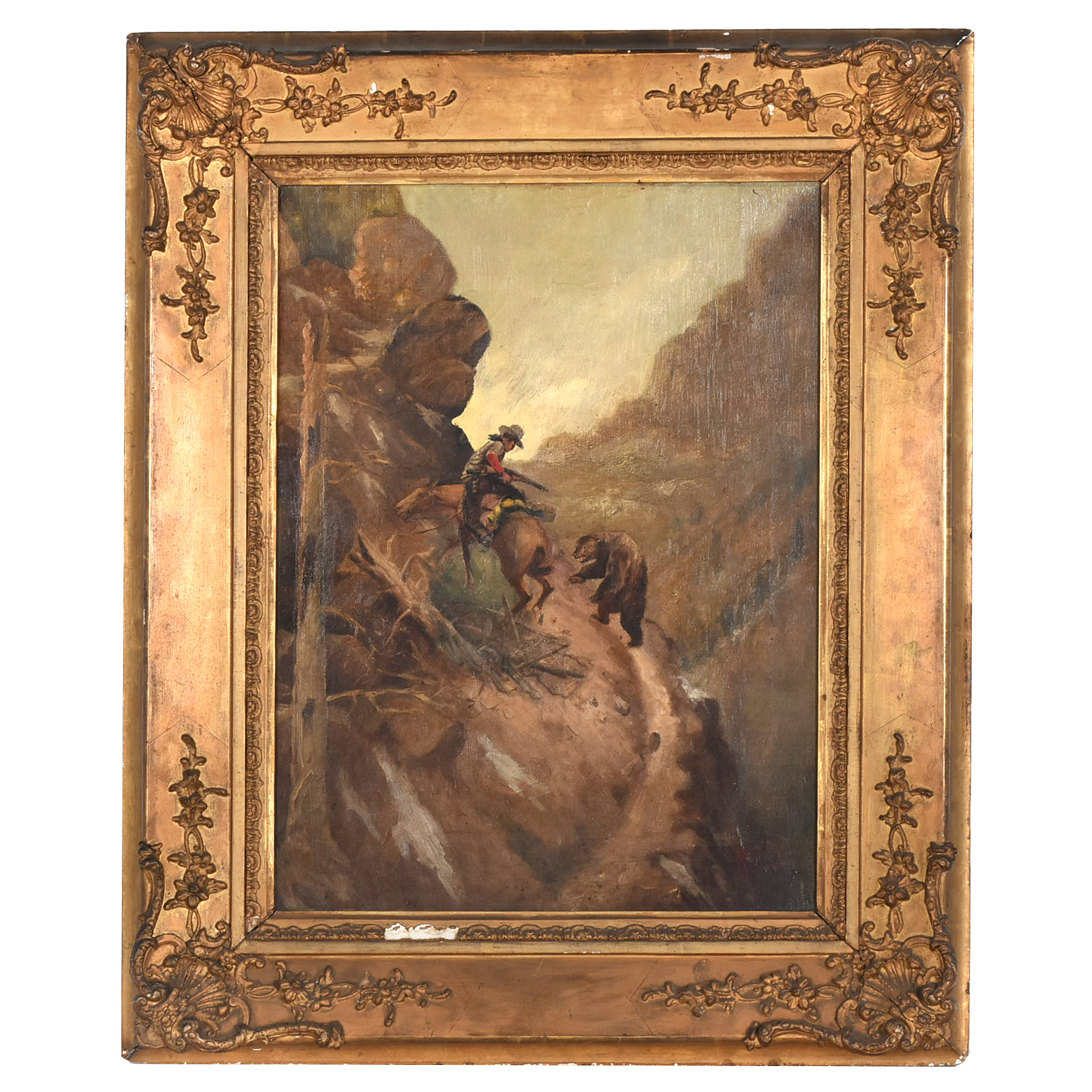 Marshall Fowler 1914 Oil Painting