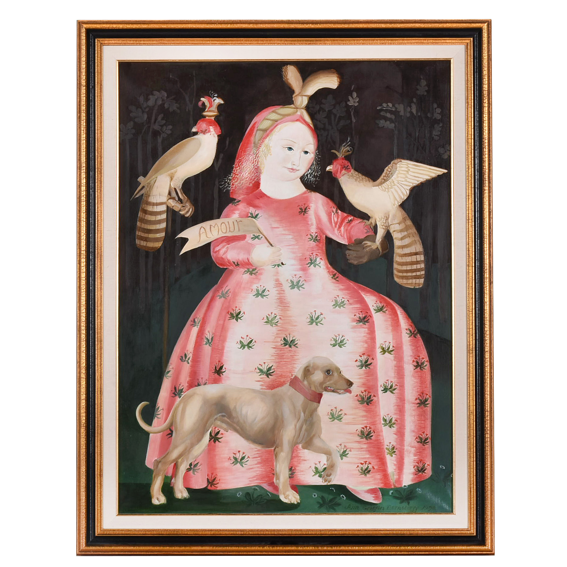 Ann Griffin-Bernstorff 1990 Oil Painting