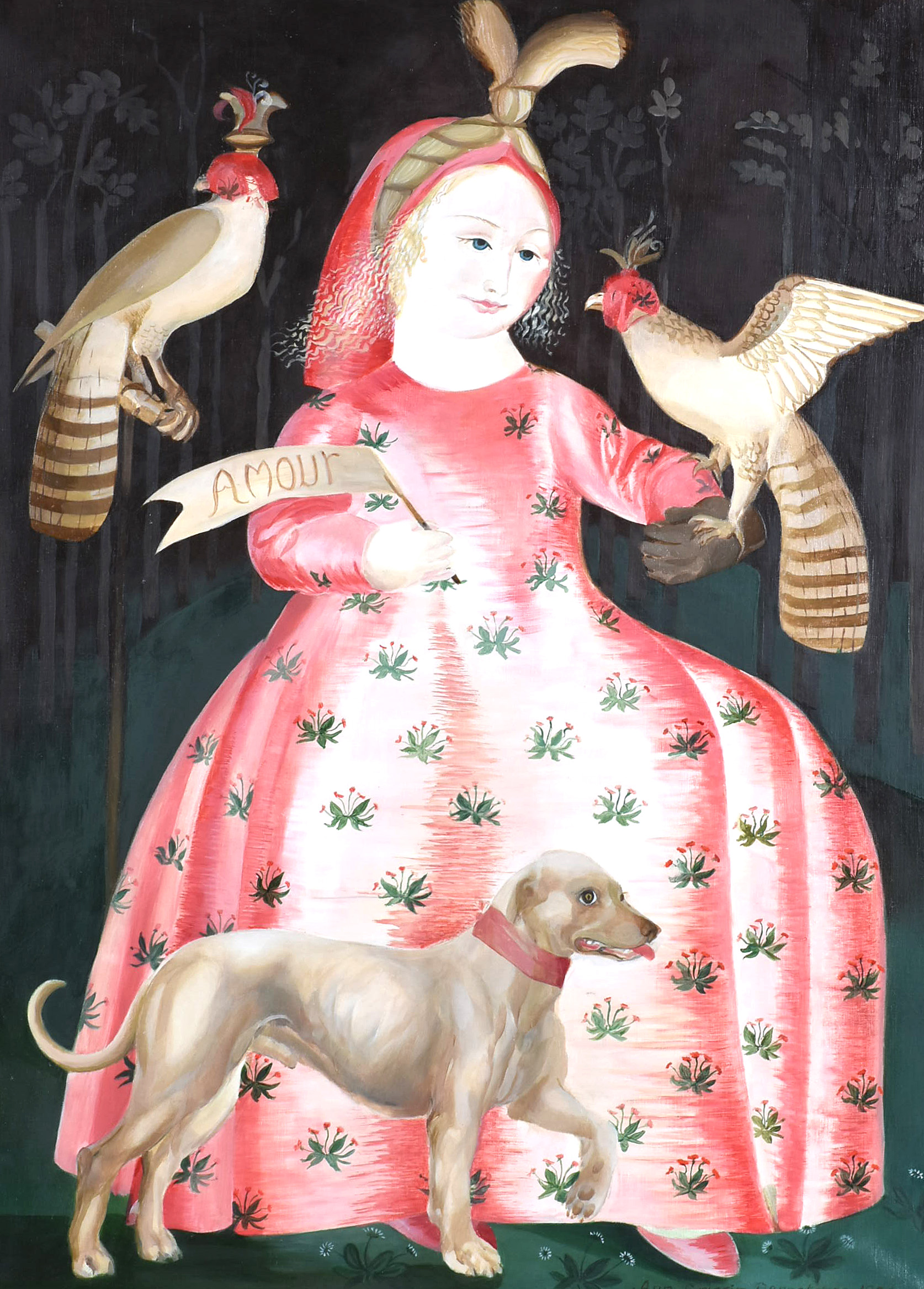 Ann Griffin-Bernstorff 1990 Oil Painting