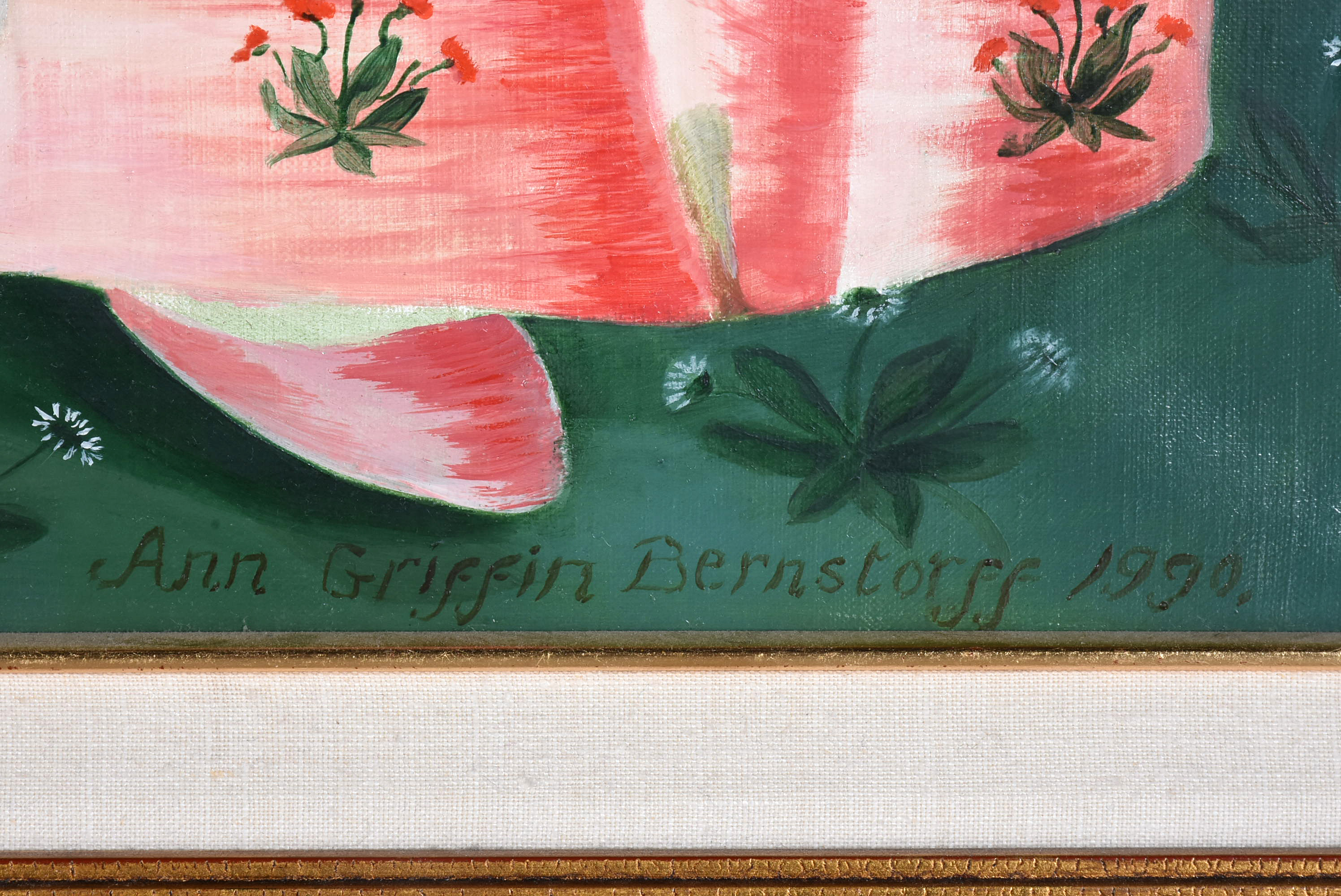 Ann Griffin-Bernstorff 1990 Oil Painting