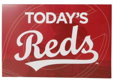 Reds Hall Of Fame Mr. Red, Rosie Red, Gapper and Mr. Redlegs Wall Exhibits