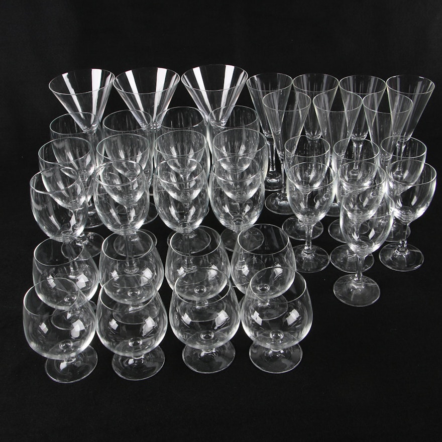Pressed Glass Stemware Collection