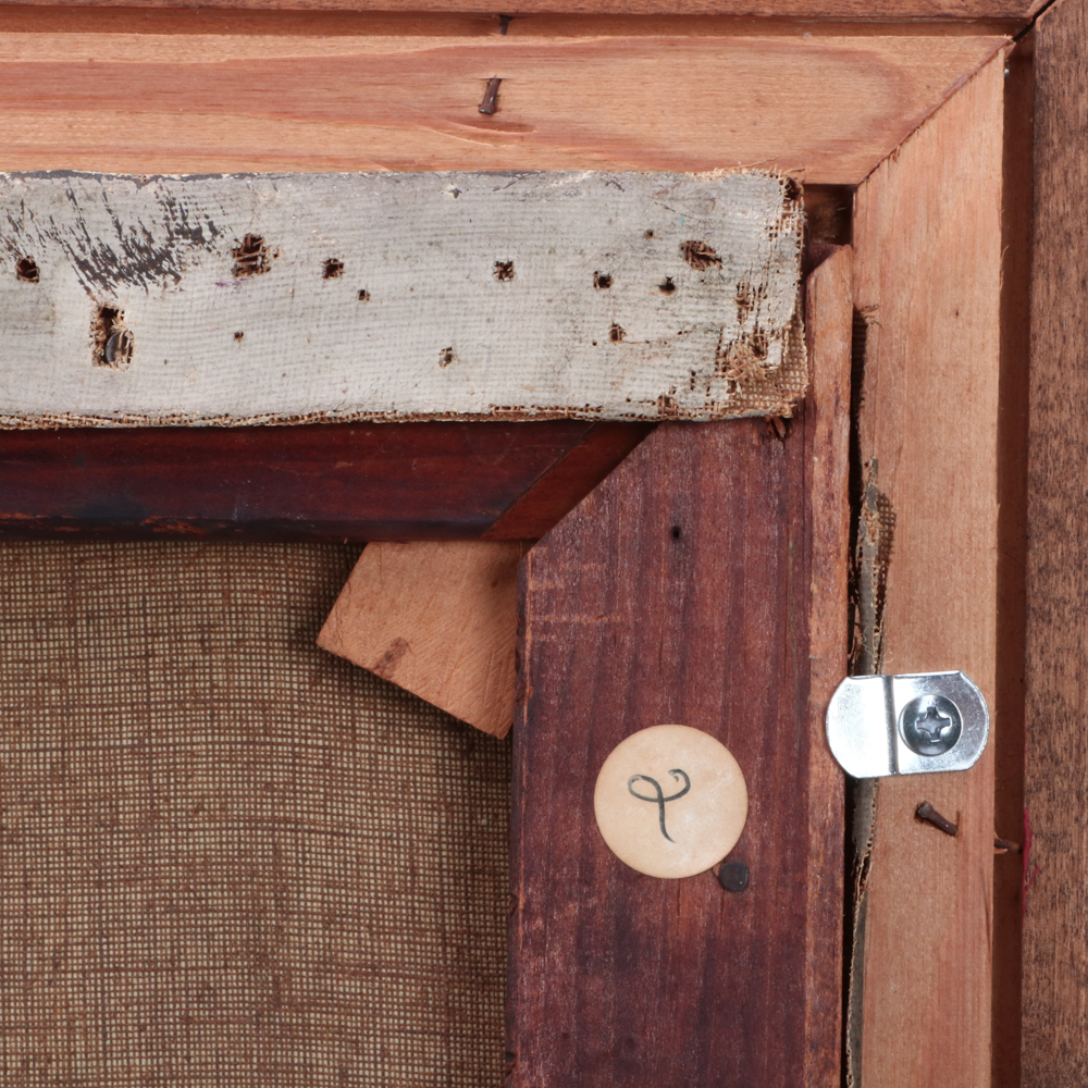 Arthur William Woelfle 1930 Alla Prima Oil Painting "Cronies"