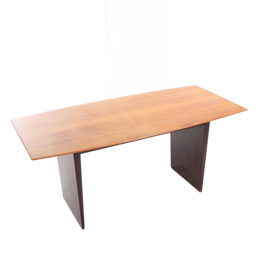 Tawi Wood Top Writing Table by Edward Wormley for Dunbar, Mid-20th Century