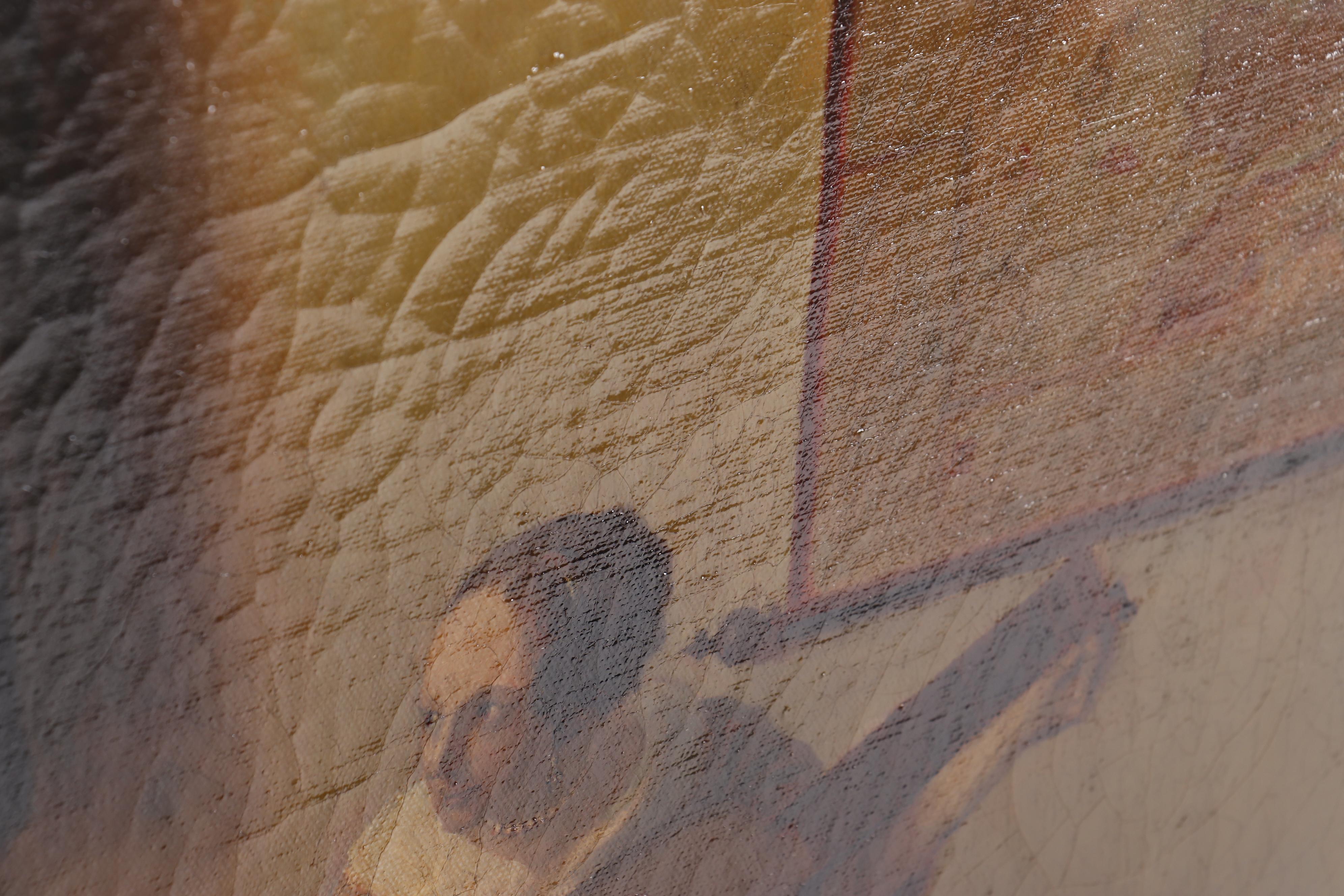 Copy Oil Painting after Johannes Vermeer "Young Woman with a Lute"