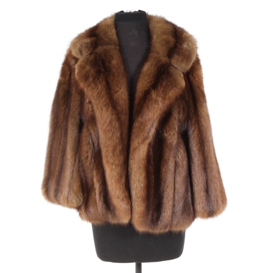 Vintage Sable Fur Jacket