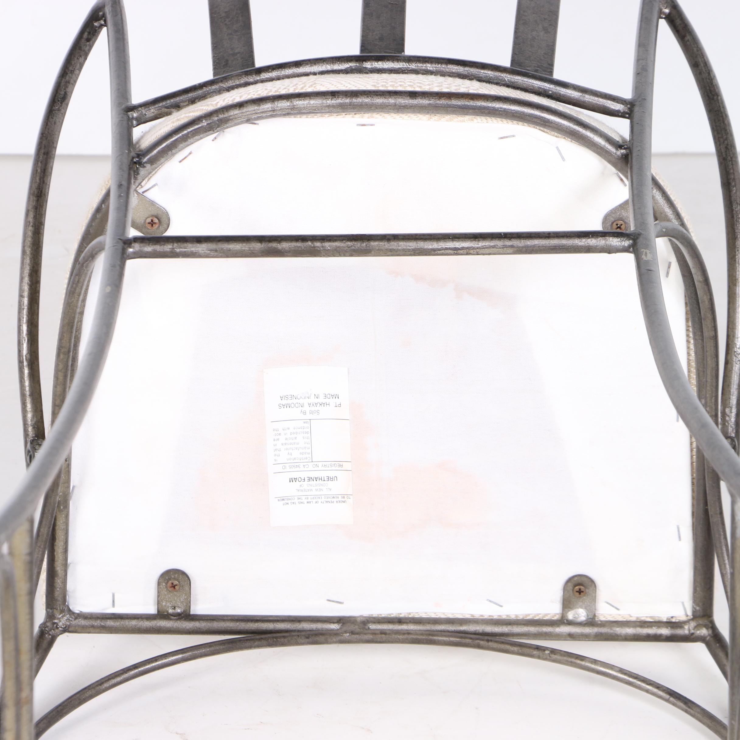 Pair of Contemporary Wire Barstools by Pt. Hakaya Indomas