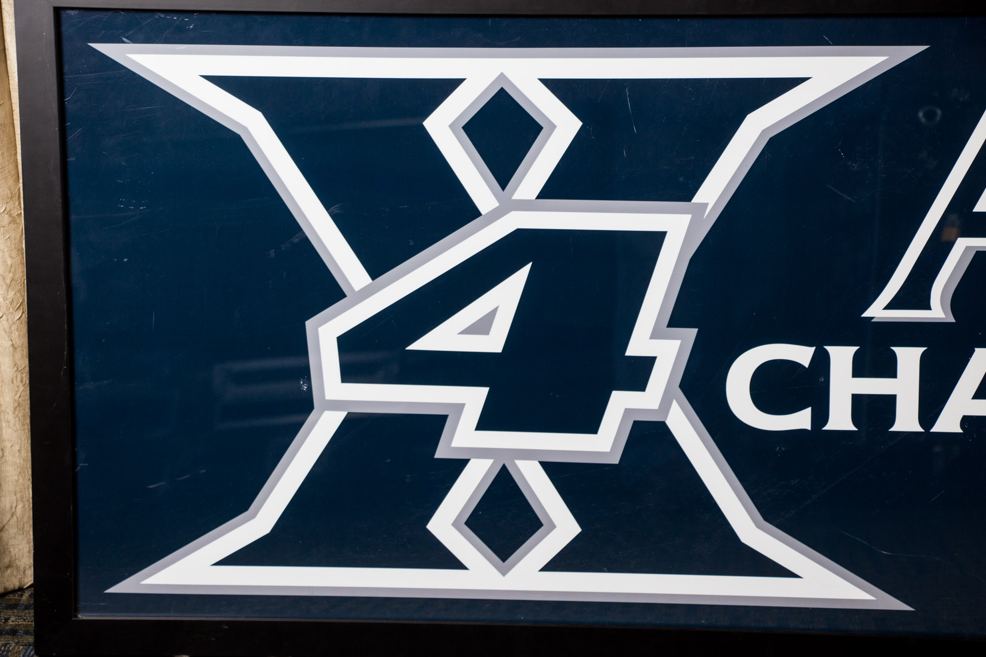 2007-2010 Xavier Basketball Atlantic 10 Champions Framed Poster