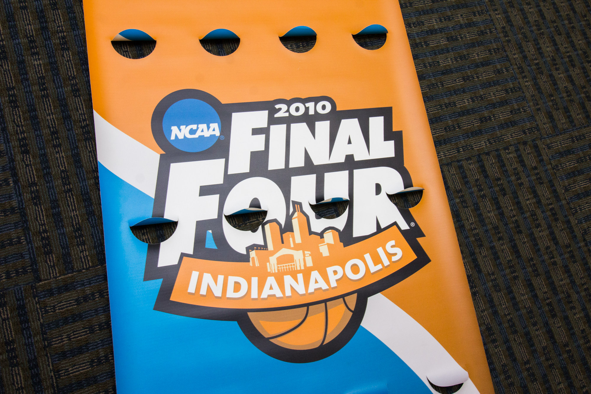 2010 NCAA Final Four Vinyl Banner