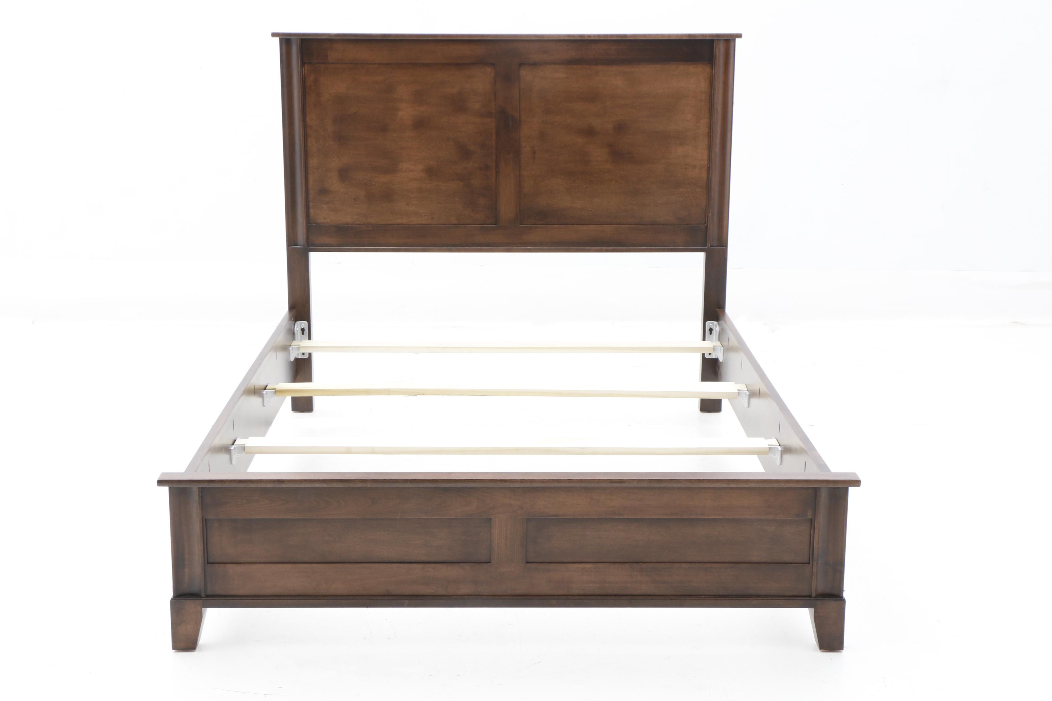 Mission Style Bed by Daniel's Amish Furniture