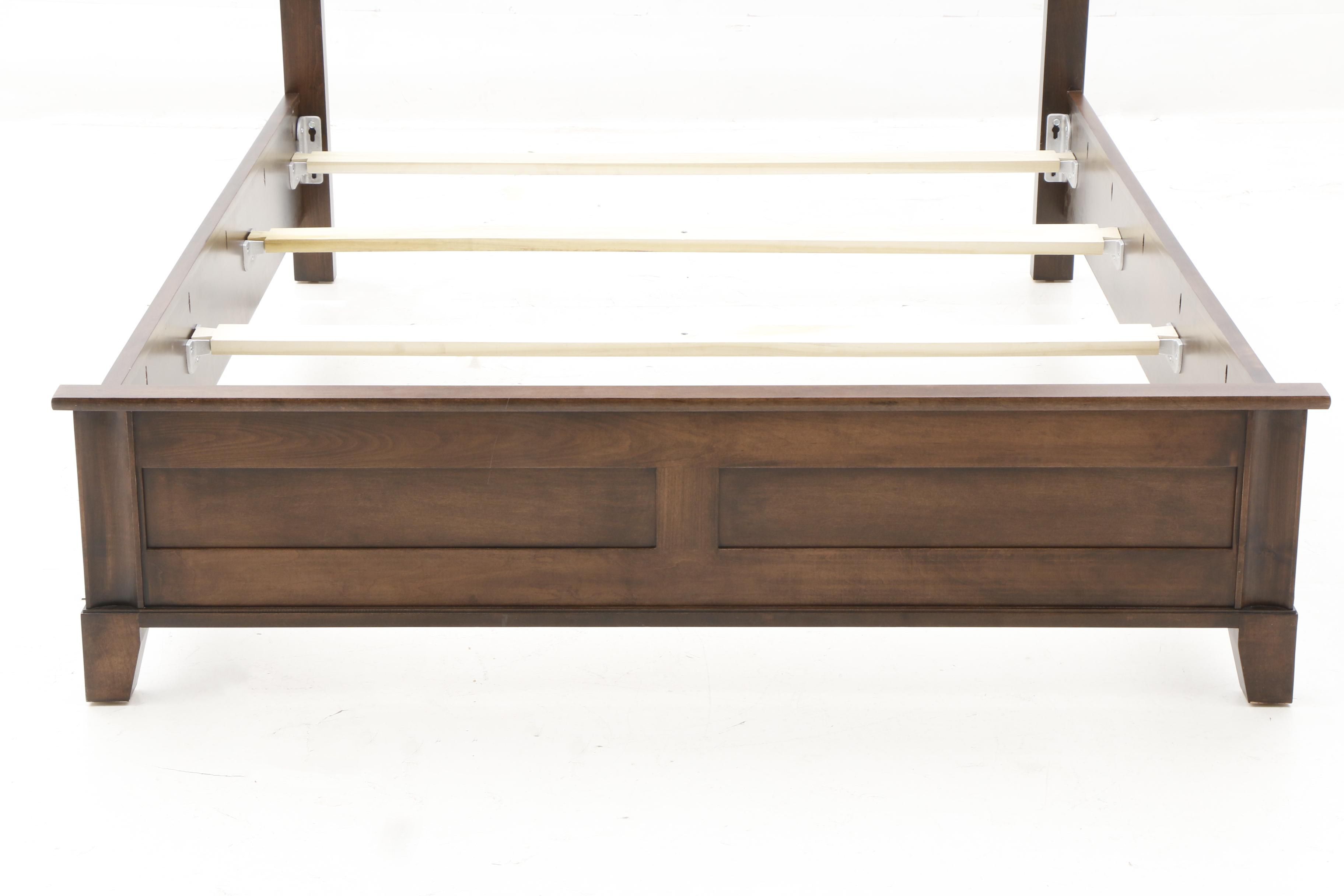 Mission Style Bed by Daniel's Amish Furniture