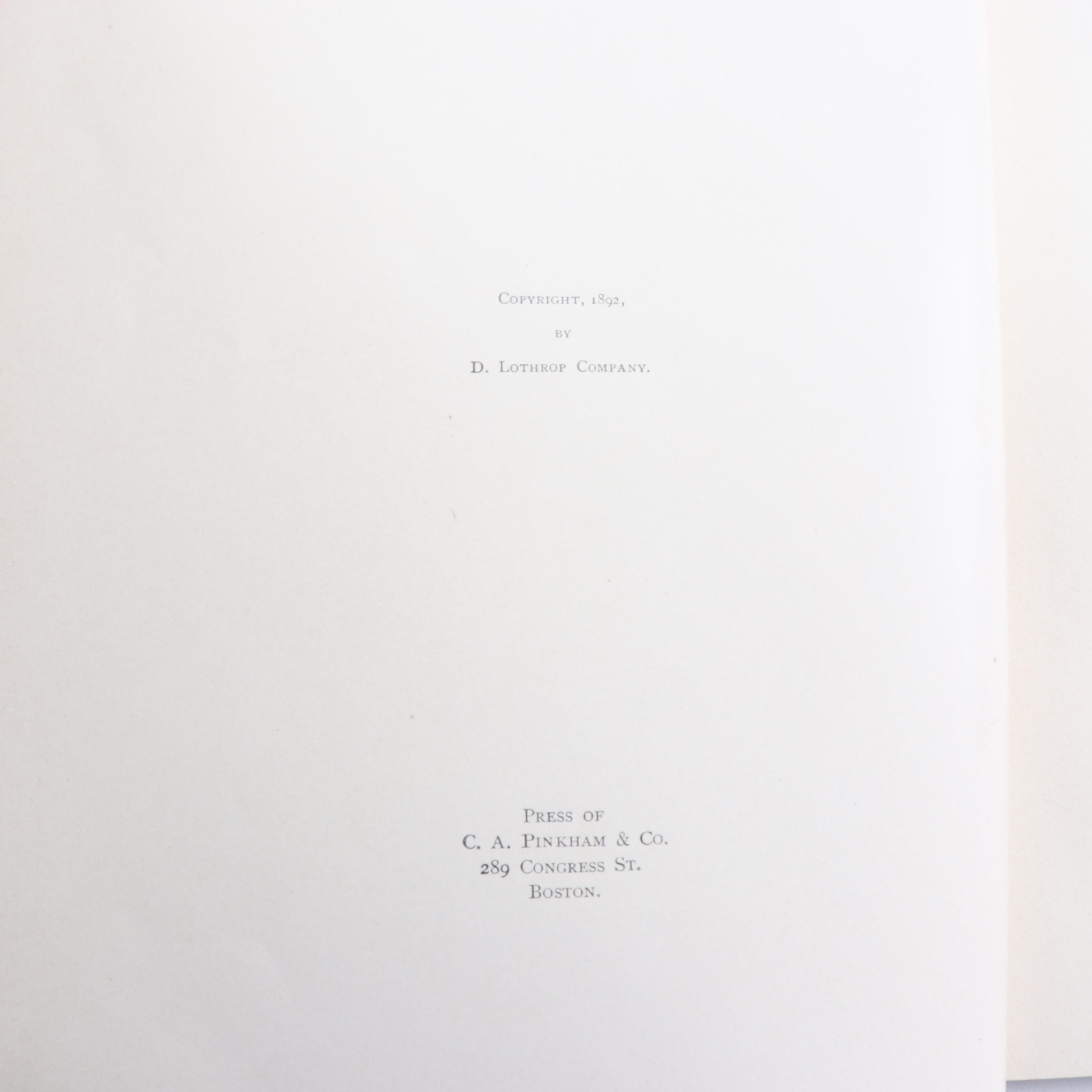 1903 "Old Paths and Legends of New England" and Other Antique Nonfiction Books