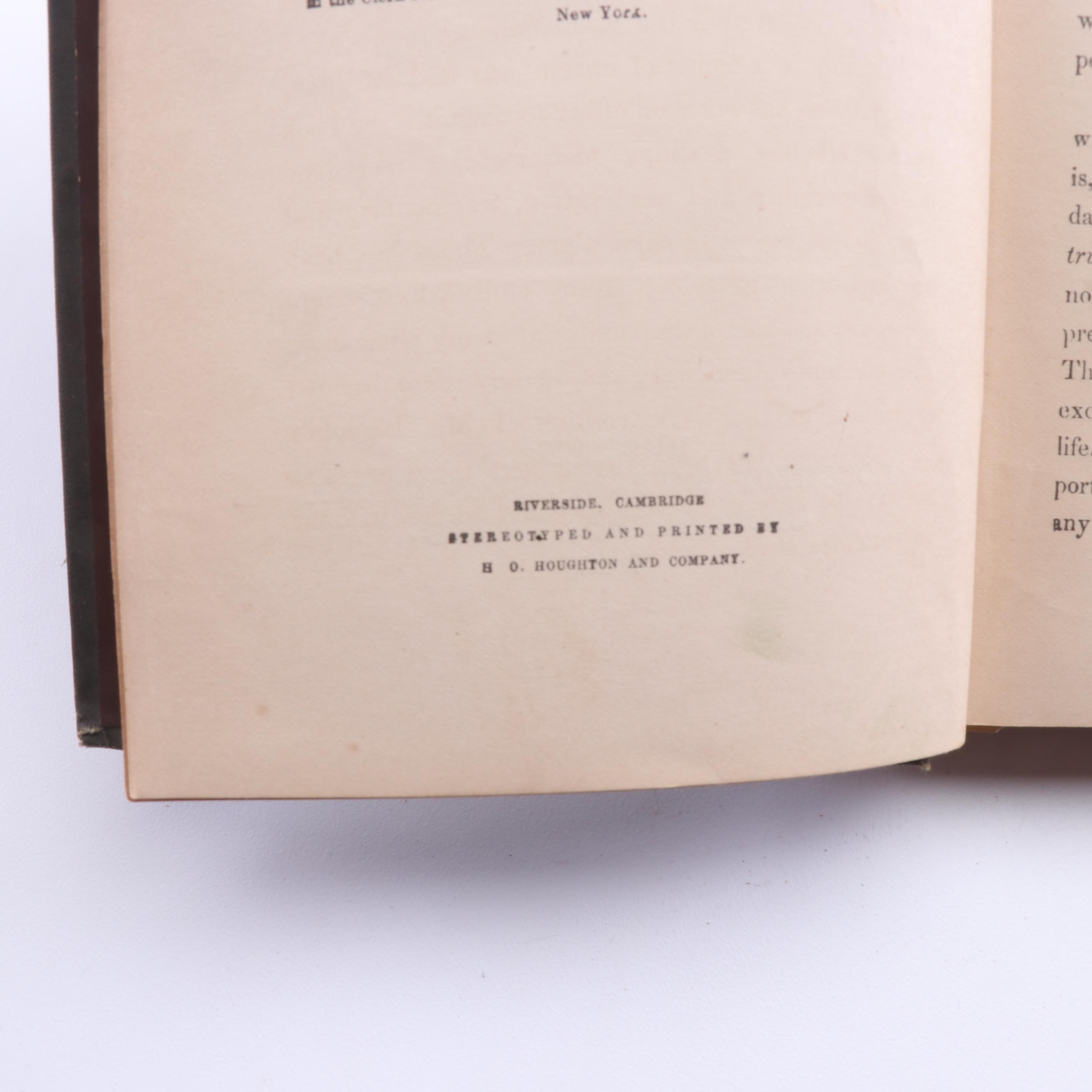 1903 "Old Paths and Legends of New England" and Other Antique Nonfiction Books