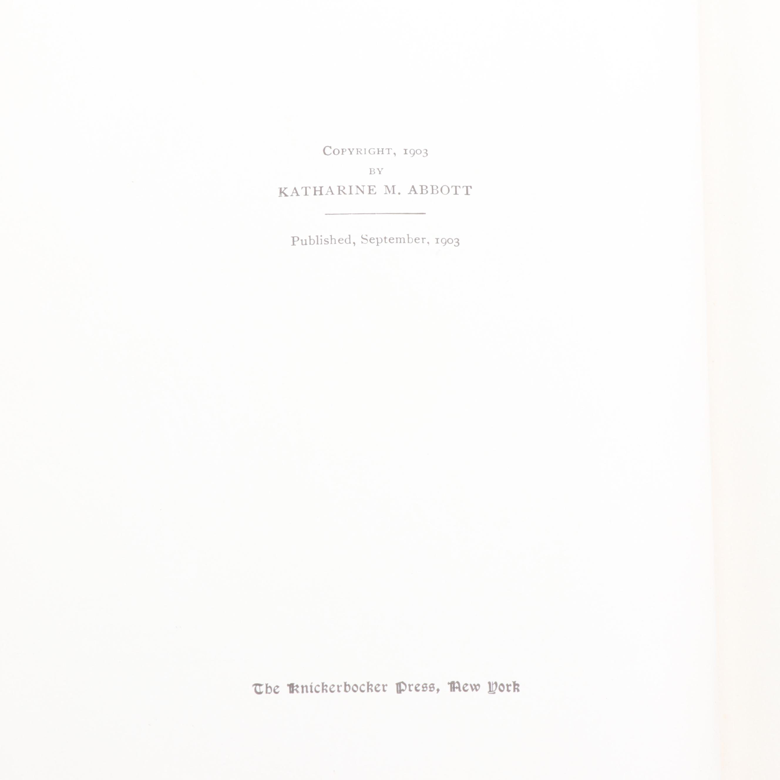 1903 "Old Paths and Legends of New England" and Other Antique Nonfiction Books