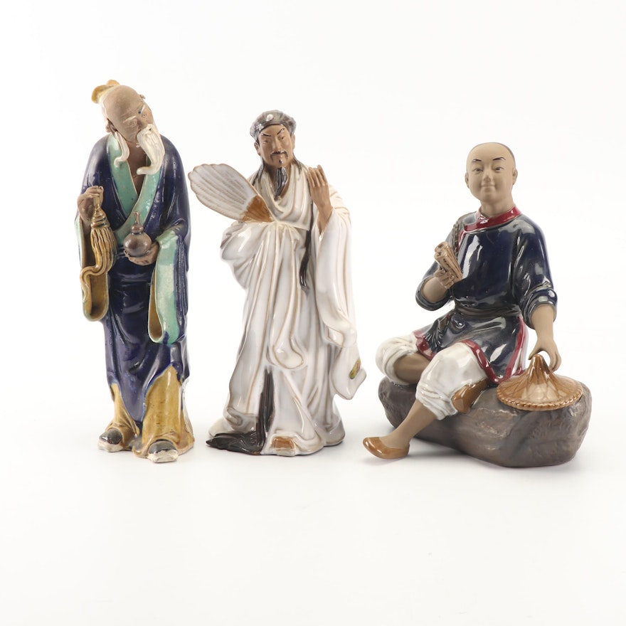 Chinese Shiwan Figurines