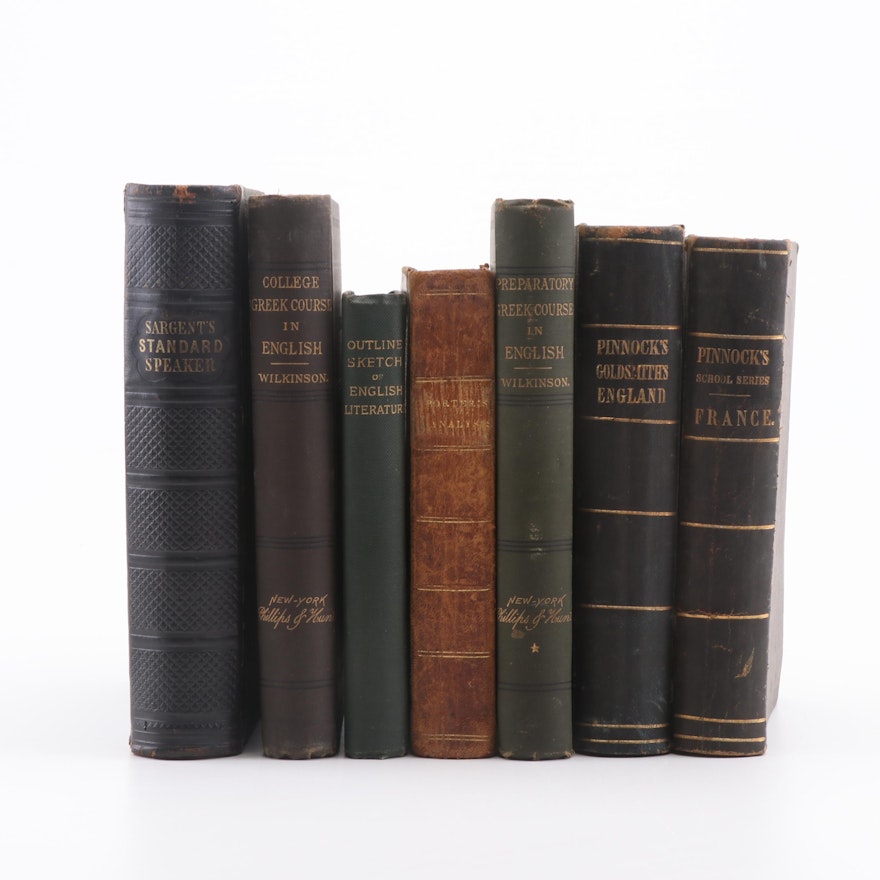 19th Century Books on Language, Speech, and History