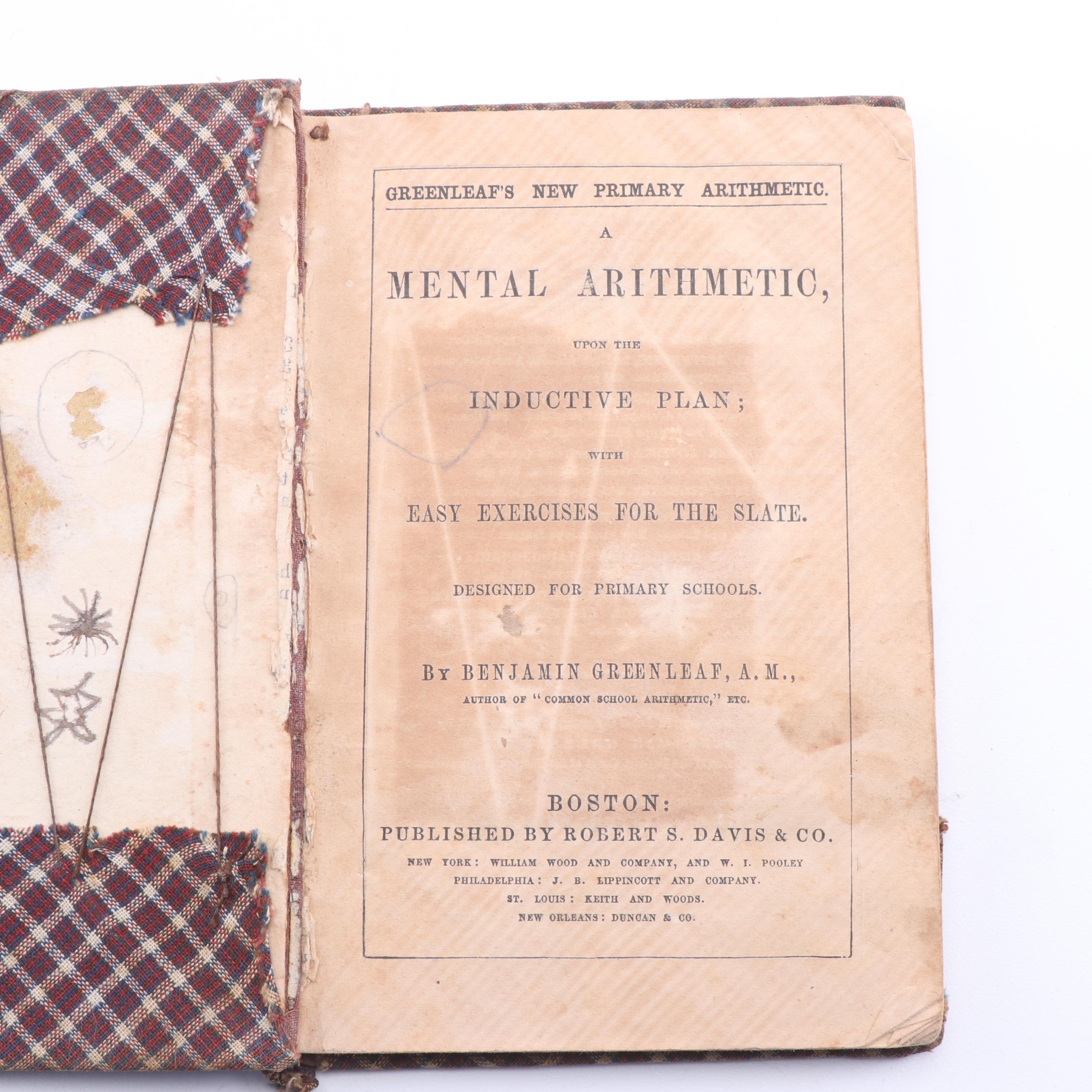 1855 "A Manual of Pathological Anatomy" and Other Books on Science and Math