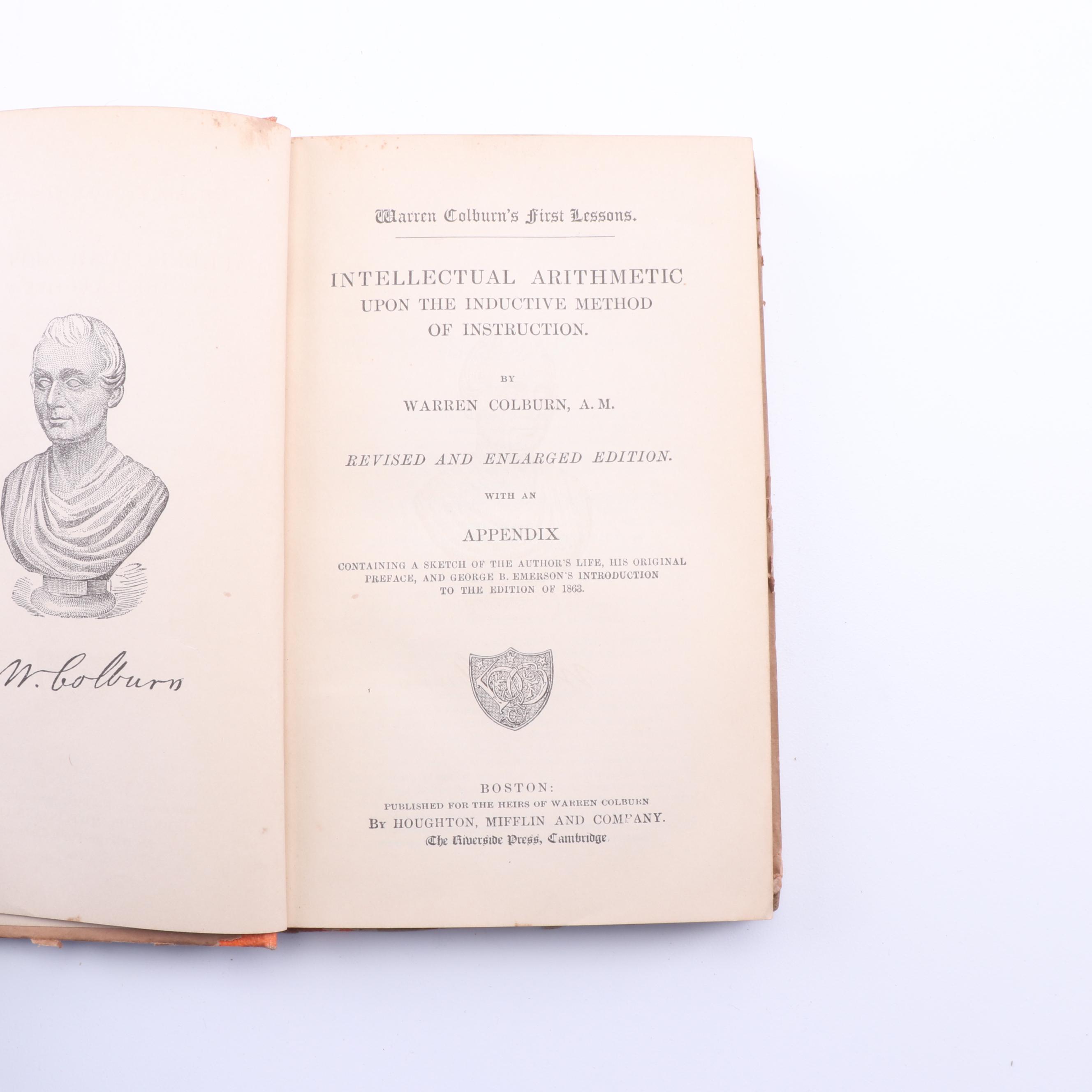 1855 "A Manual of Pathological Anatomy" and Other Books on Science and Math