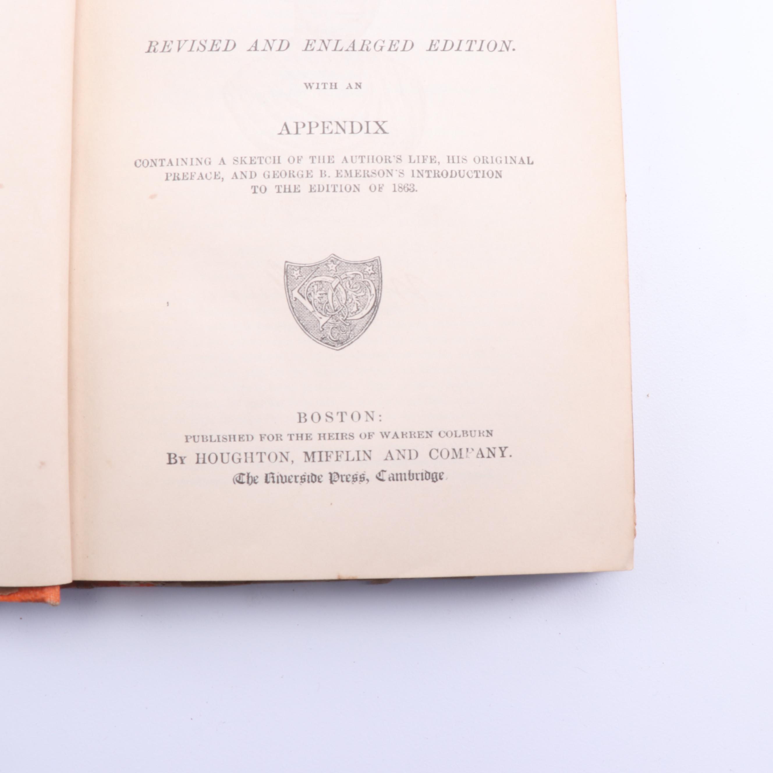 1855 "A Manual of Pathological Anatomy" and Other Books on Science and Math