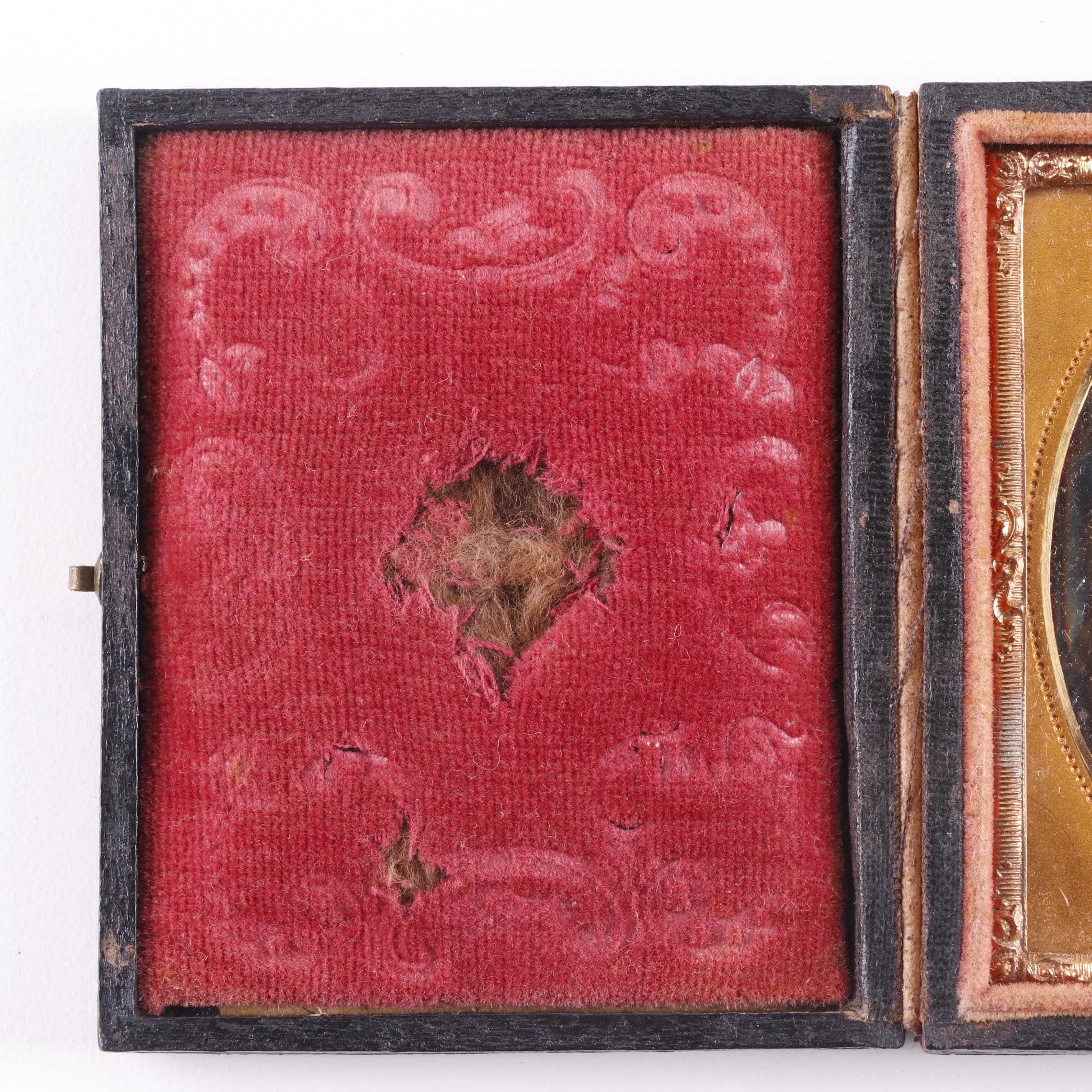 Portrait Daguerreotypes, Including Hidden Mother Child's Portrait