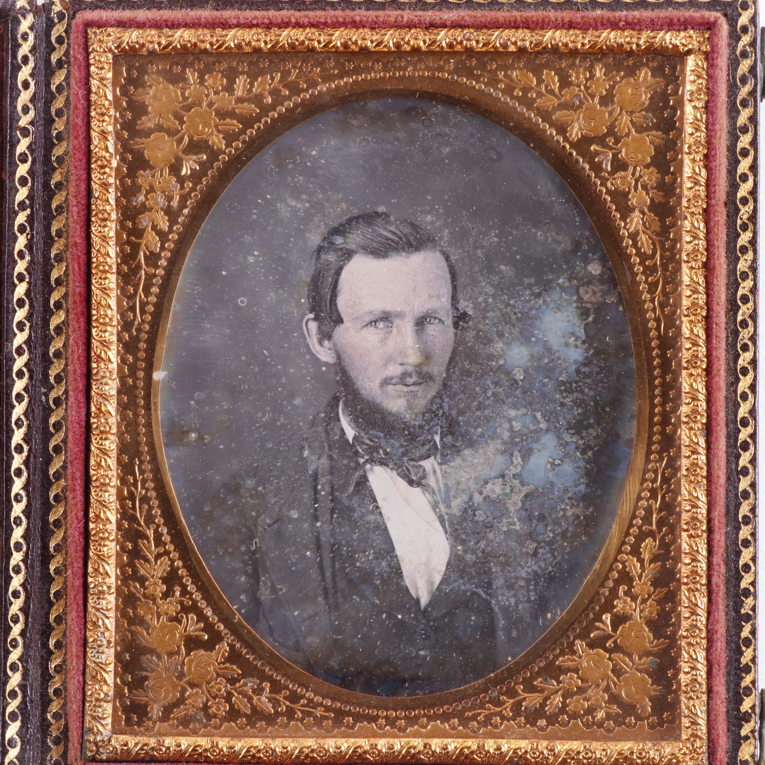 Portrait Daguerreotypes, Including Hidden Mother Child's Portrait