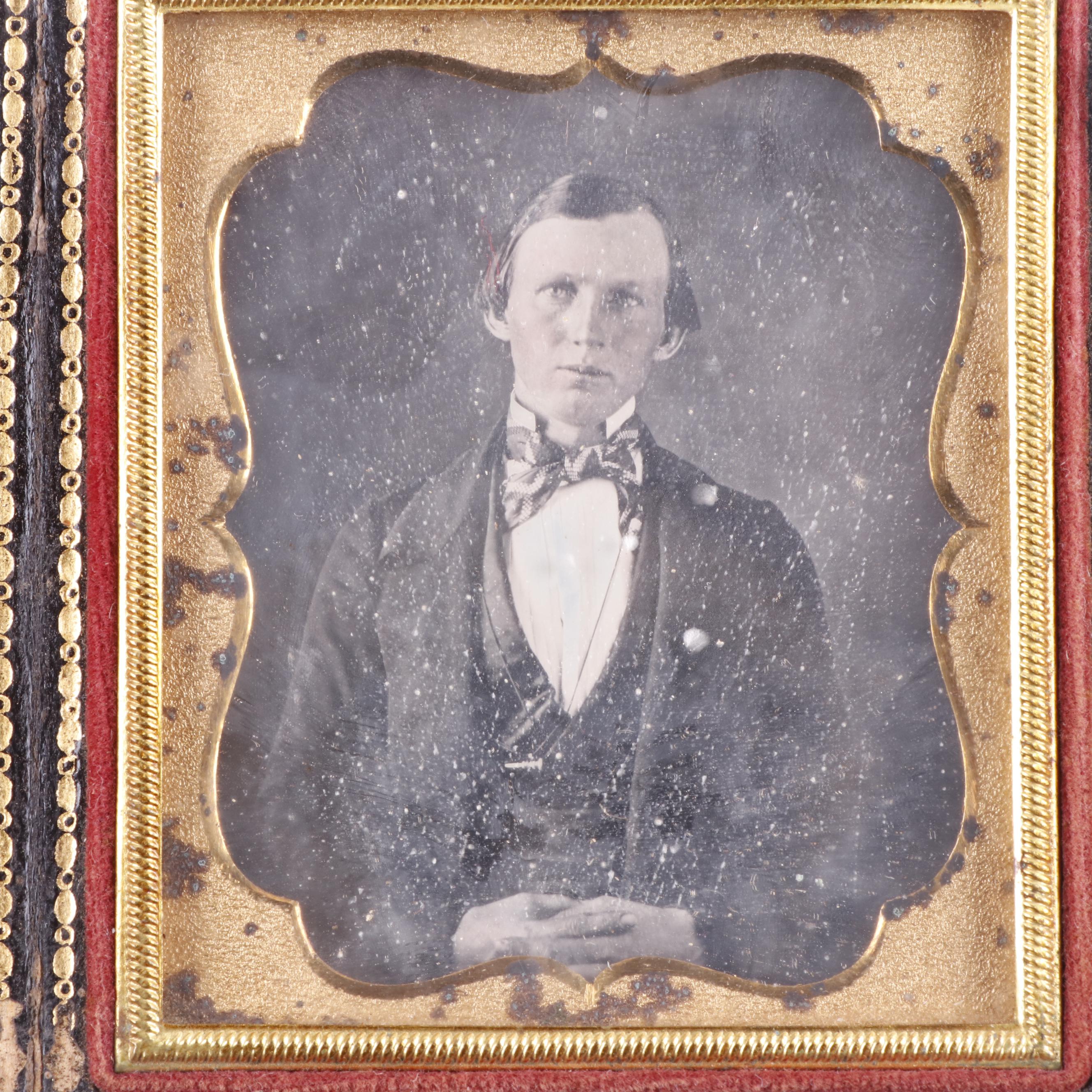 Portrait Daguerreotypes, Including Hidden Mother Child's Portrait