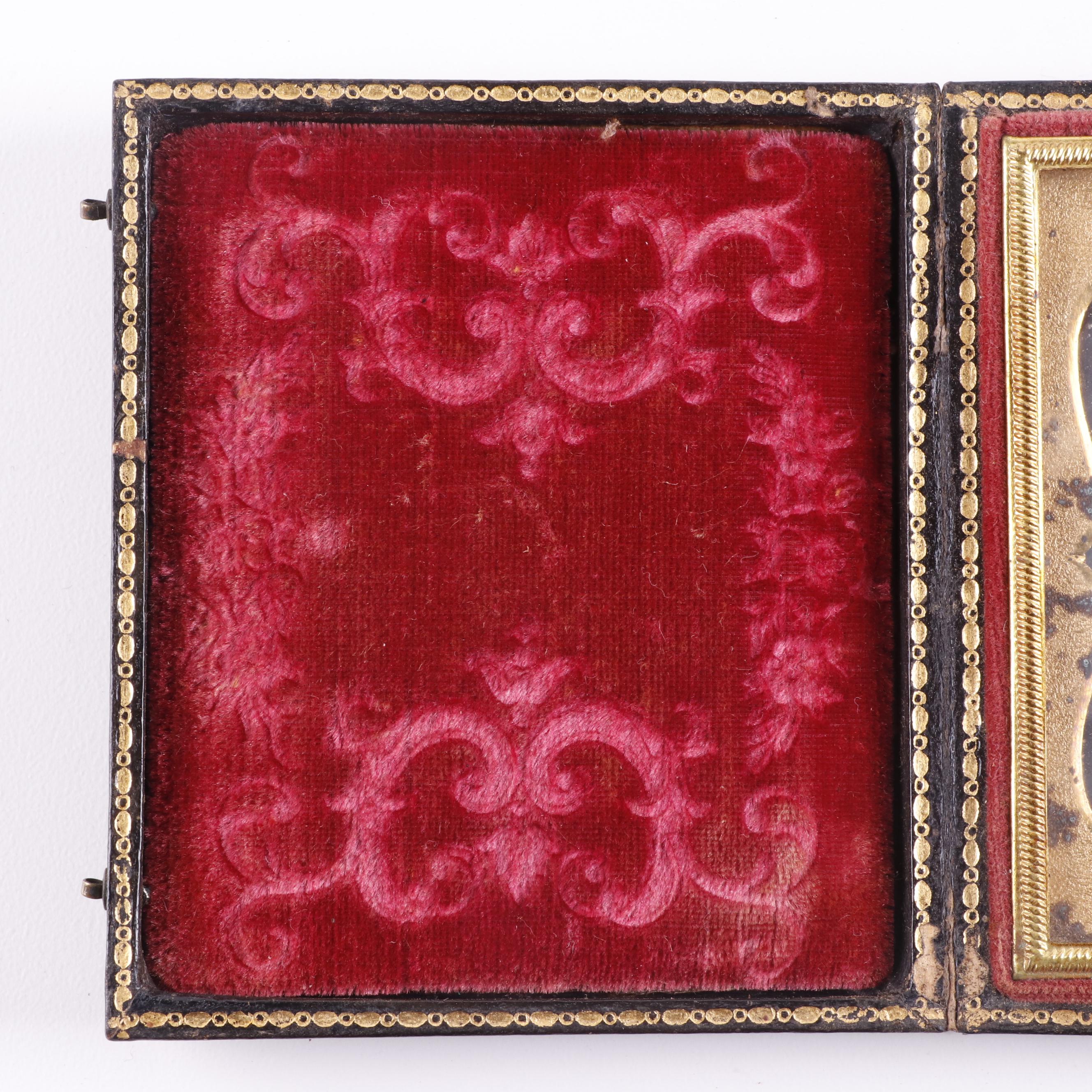Portrait Daguerreotypes, Including Hidden Mother Child's Portrait