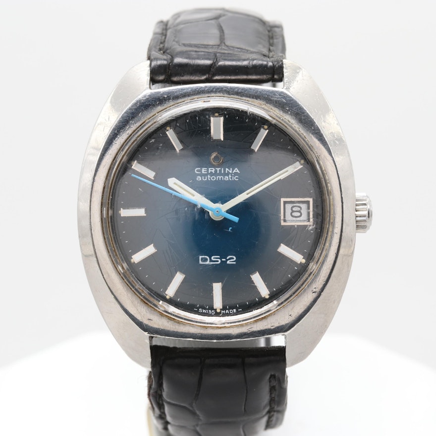 Certina DS-2 Stainless Steel Wristwatch With Date Window