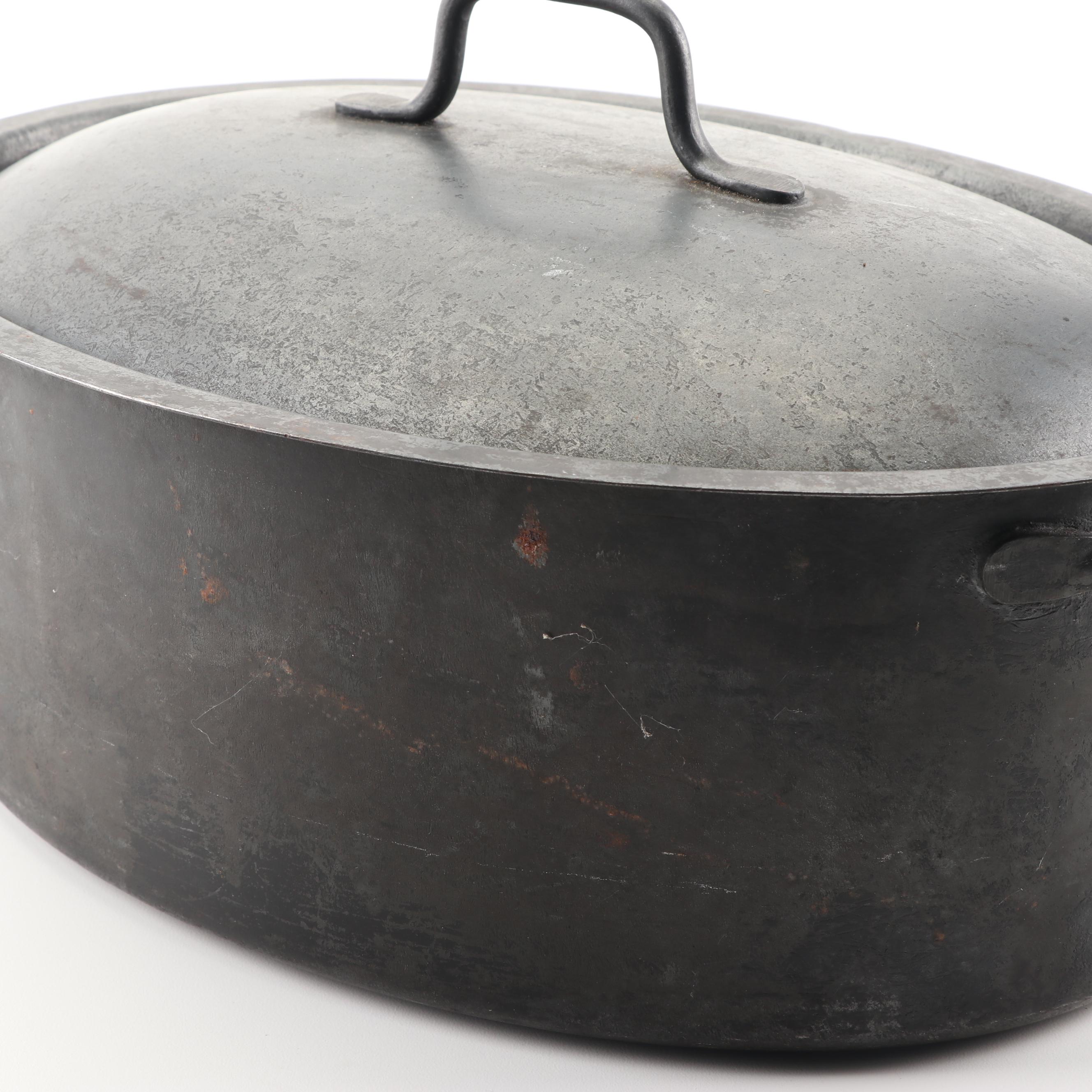Vintage Cast Iron Roaster