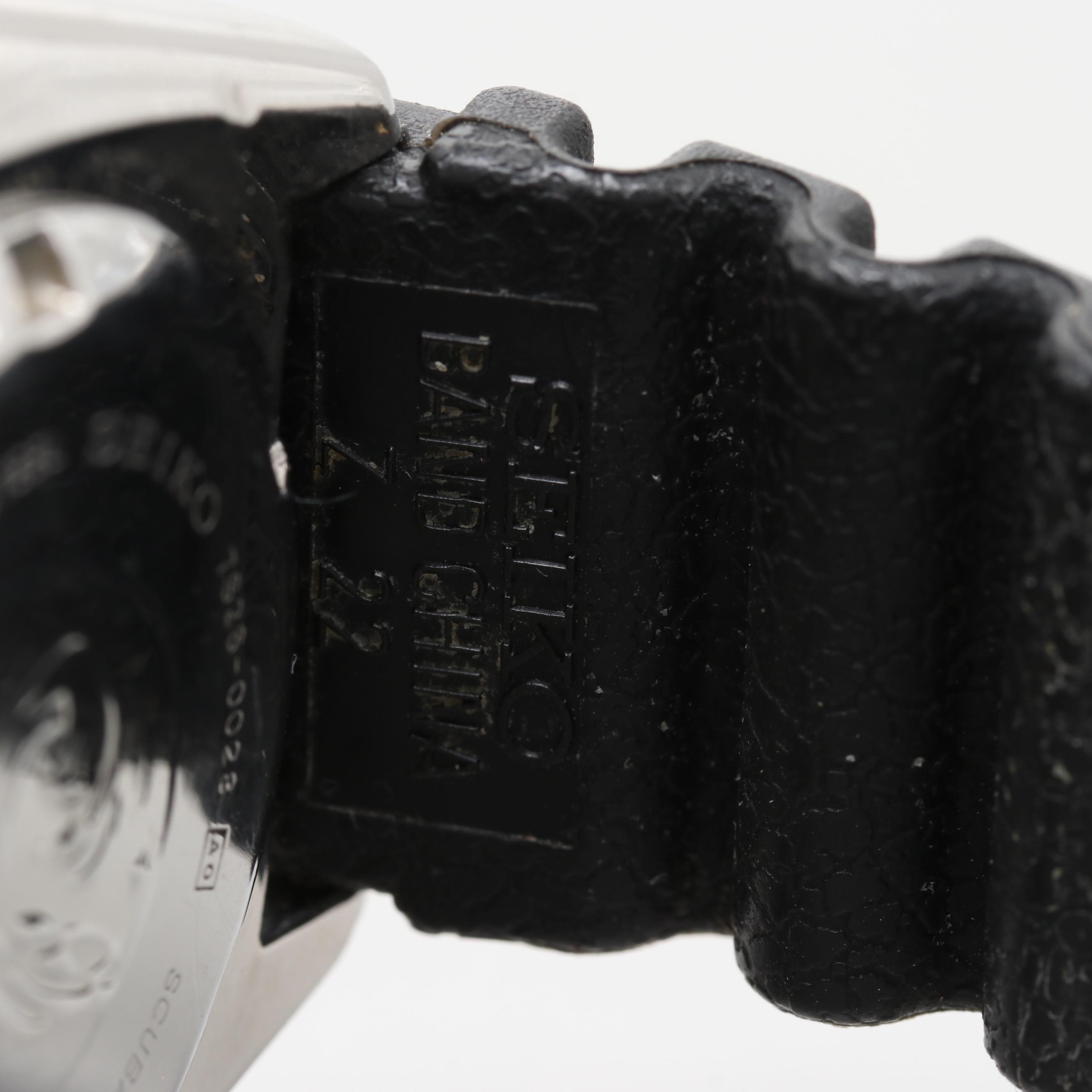 Seiko Diver's 200M Automatic Watch With Day-Date Window