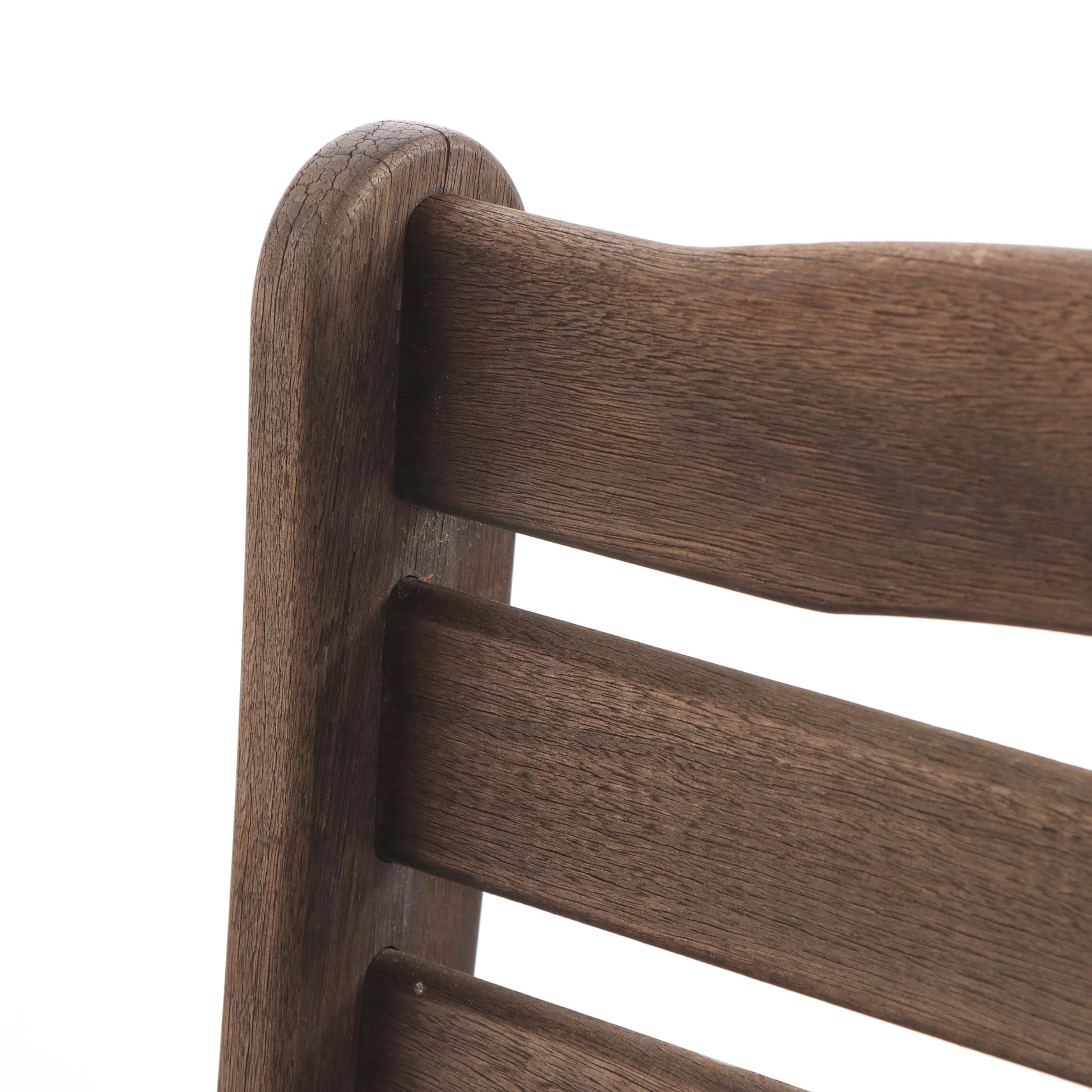 Ipe Patio Dining Table with Folding Armchairs by Jensen Jarrah, 21st Century