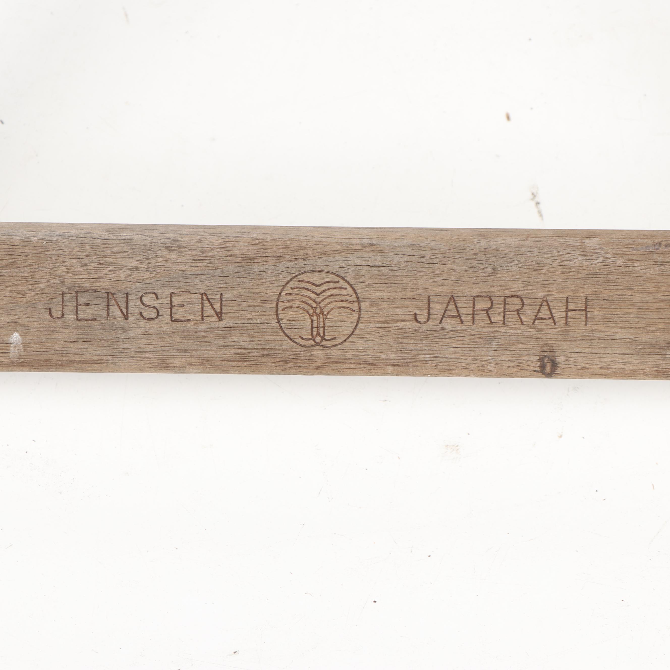 Ipe Patio Dining Table with Folding Armchairs by Jensen Jarrah, 21st Century